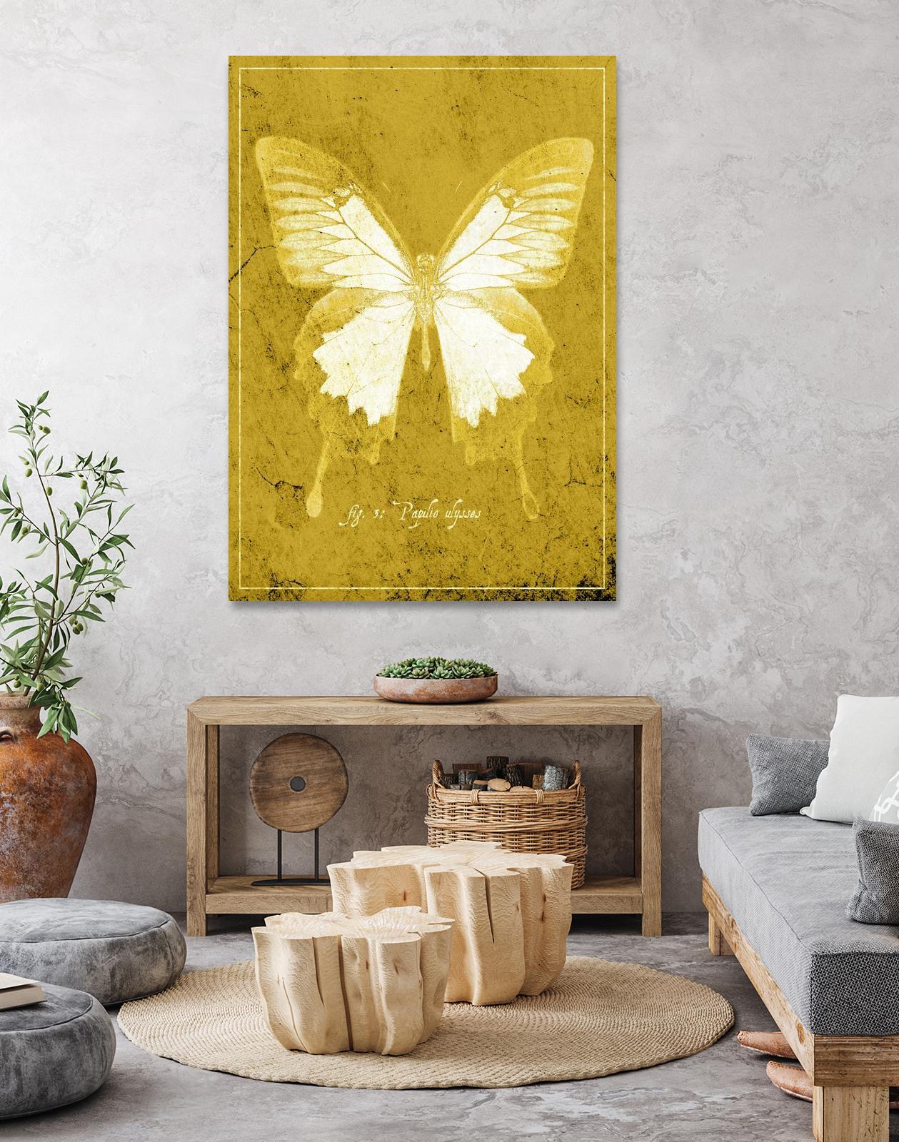Butterfly L by GI ArtLab on GIANT ART - pink animals