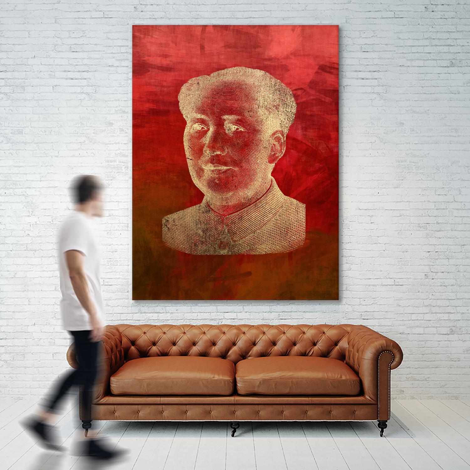 Mao by THE Studio on GIANT ART - beige oriental