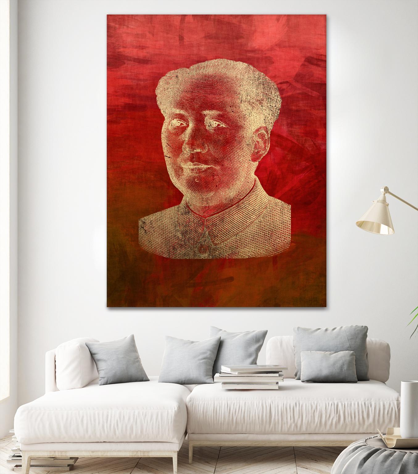 Mao by THE Studio on GIANT ART - beige oriental