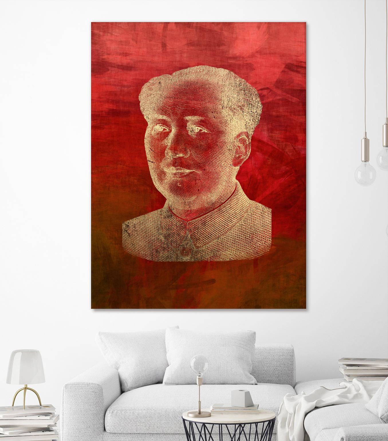 Mao by THE Studio on GIANT ART - beige oriental