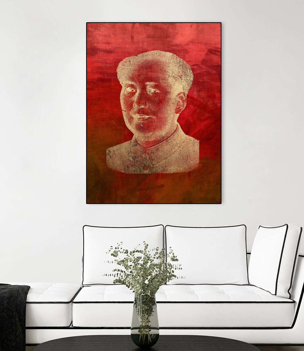 Mao by THE Studio on GIANT ART - beige oriental