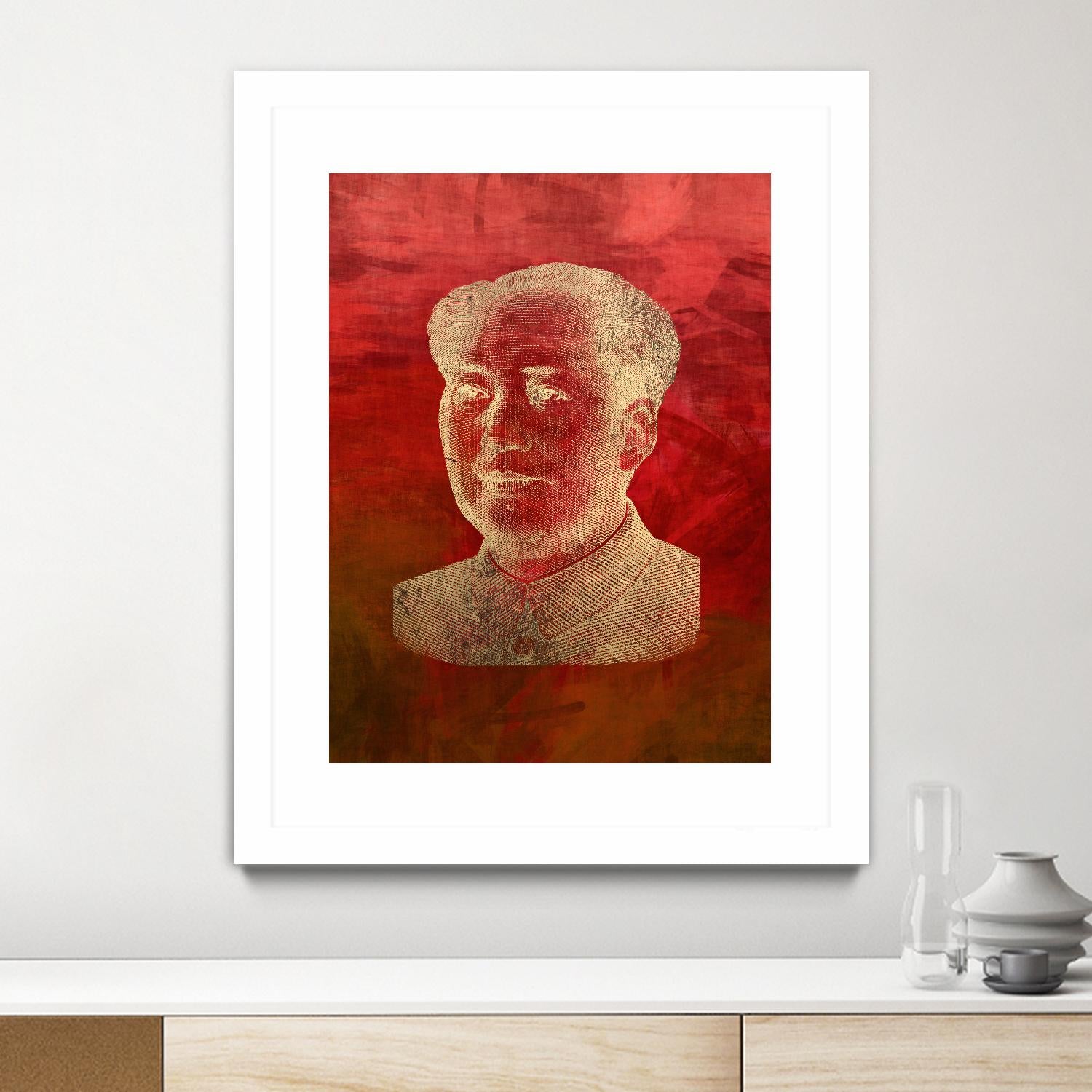 Mao by THE Studio on GIANT ART - beige oriental