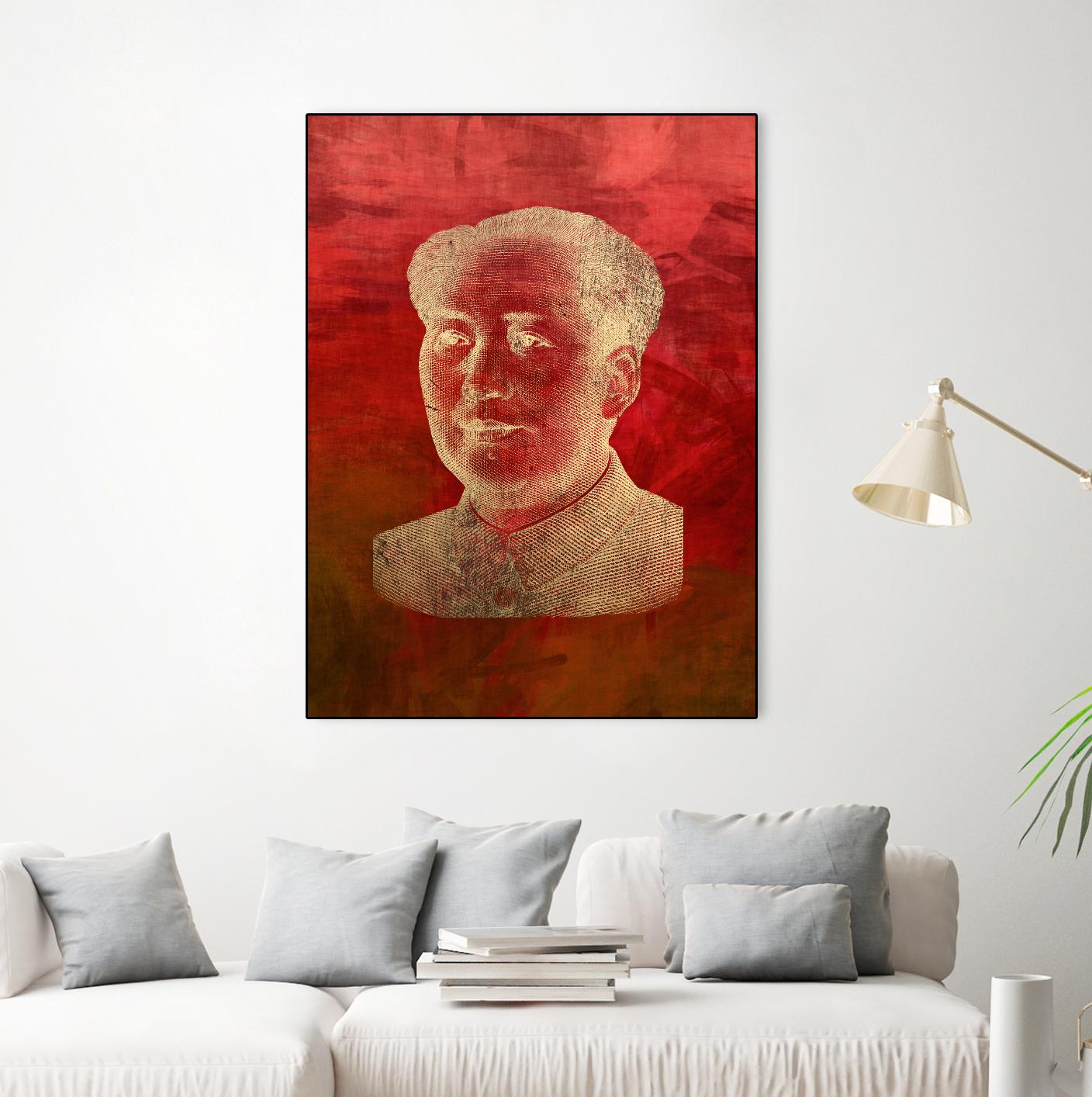 Mao by THE Studio on GIANT ART - beige oriental