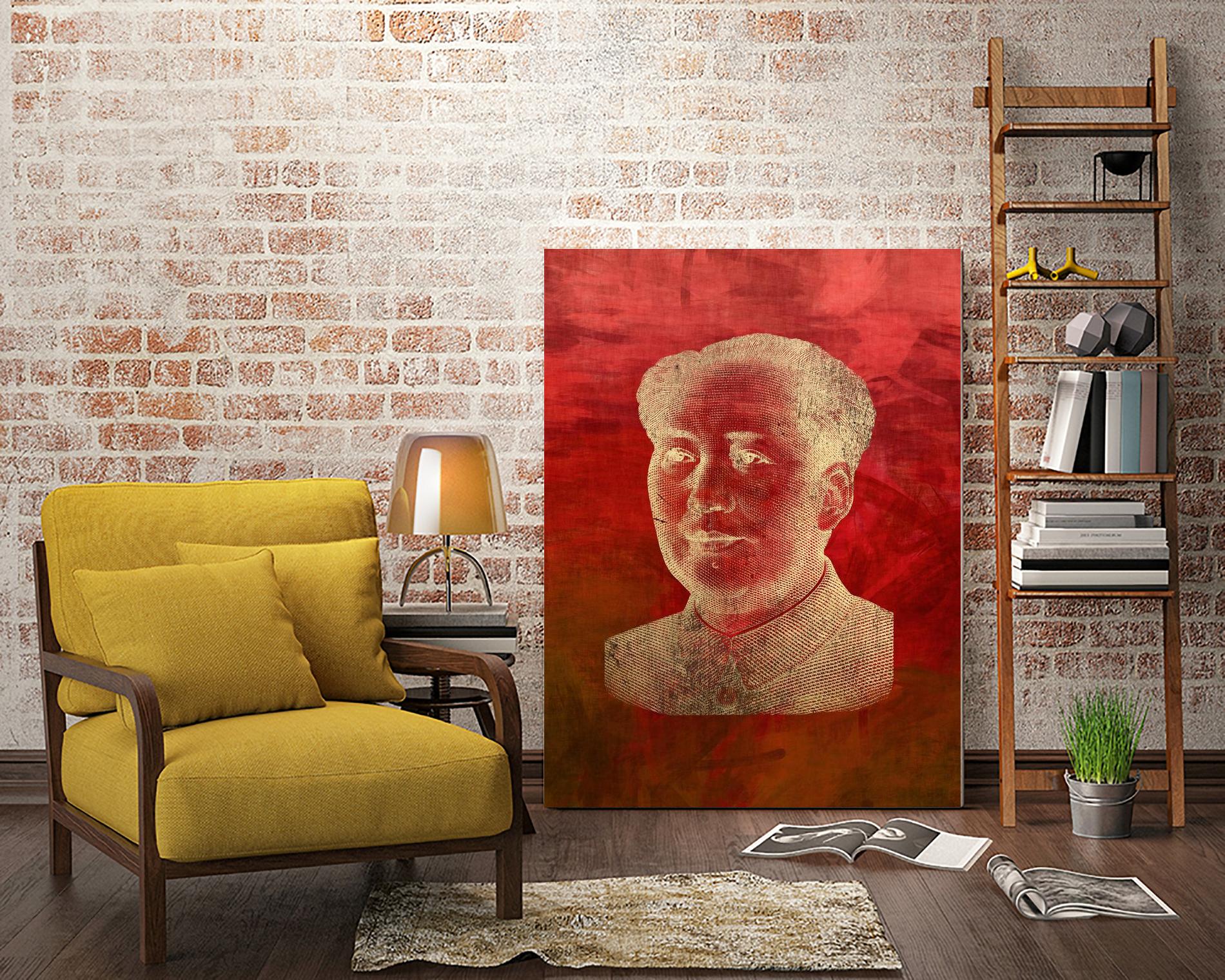 Mao by THE Studio on GIANT ART - beige oriental