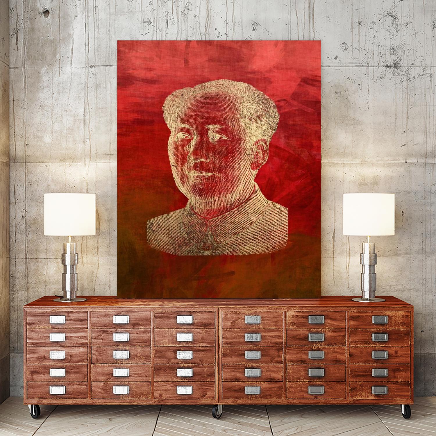 Mao by THE Studio on GIANT ART - beige oriental
