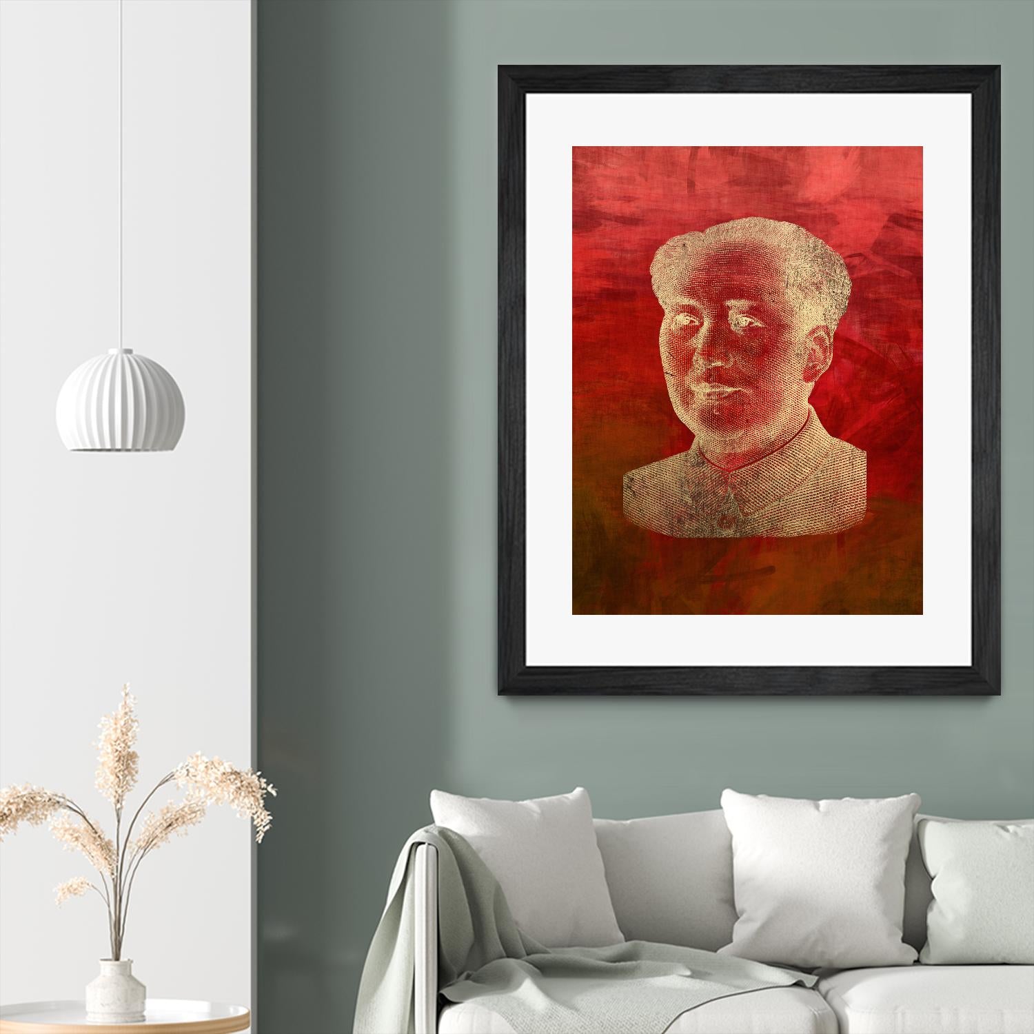 Mao by THE Studio on GIANT ART - beige oriental