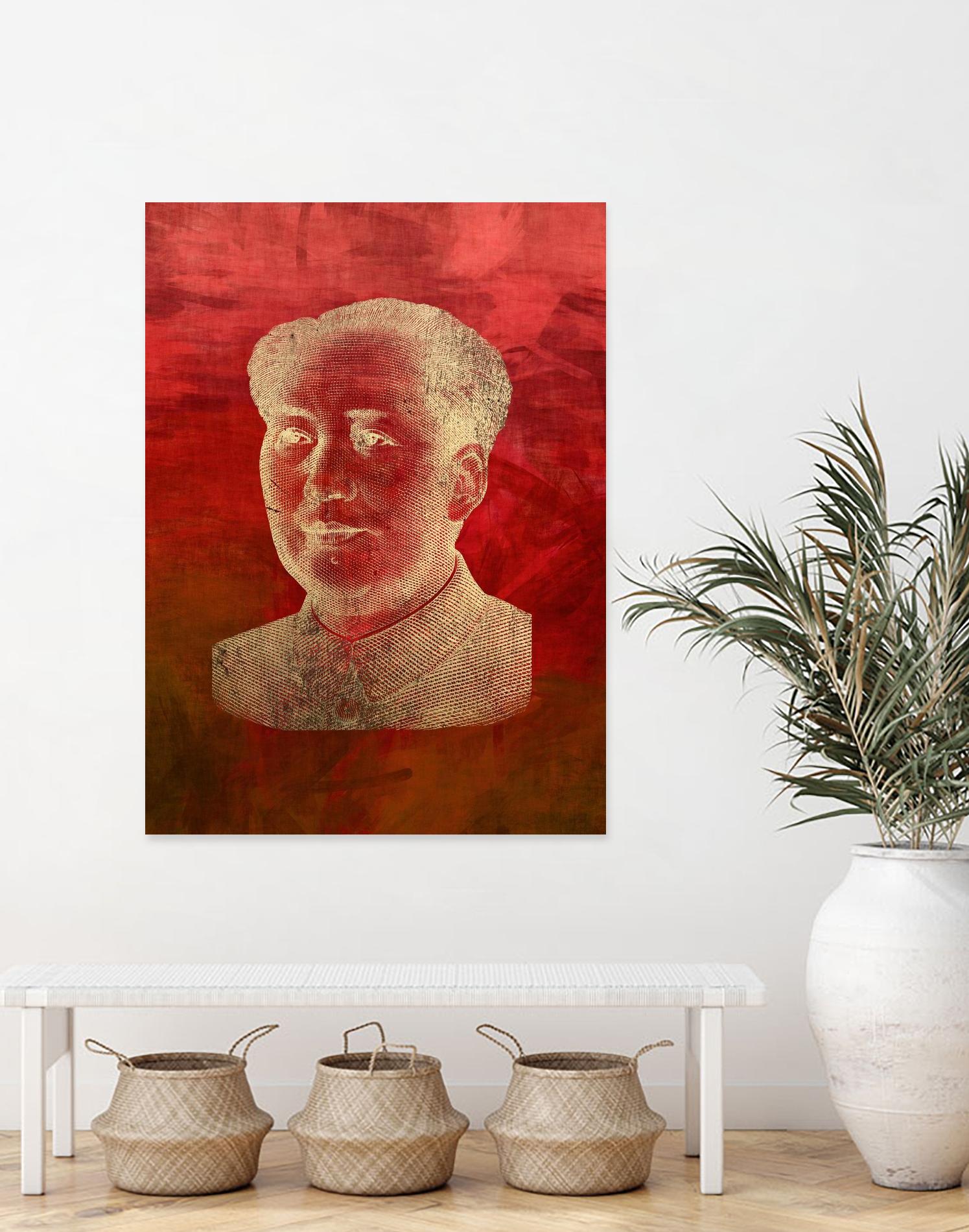 Mao by THE Studio on GIANT ART - beige oriental