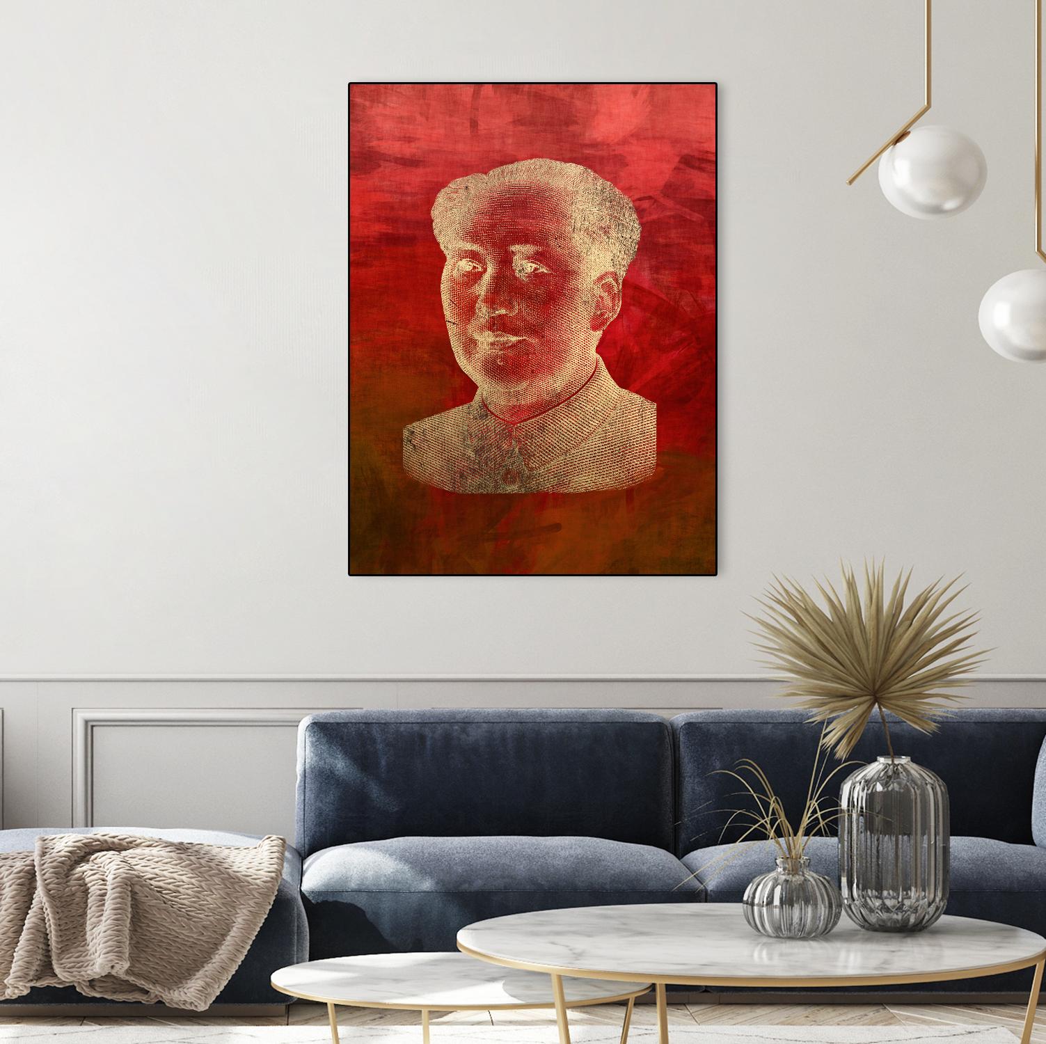 Mao by THE Studio on GIANT ART - beige oriental