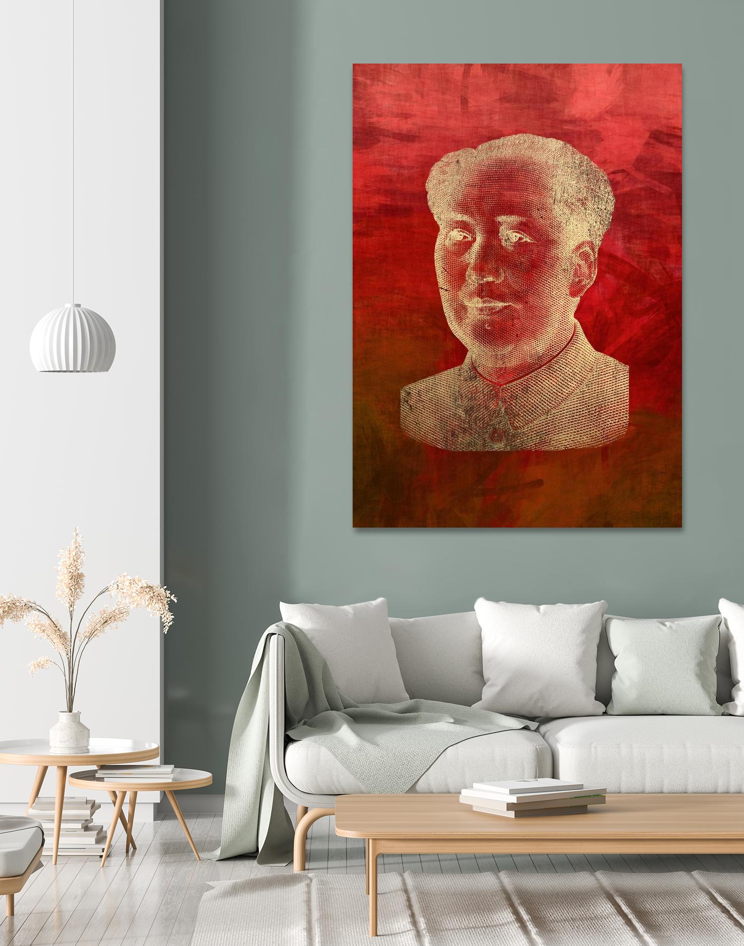 Mao by THE Studio on GIANT ART - beige oriental