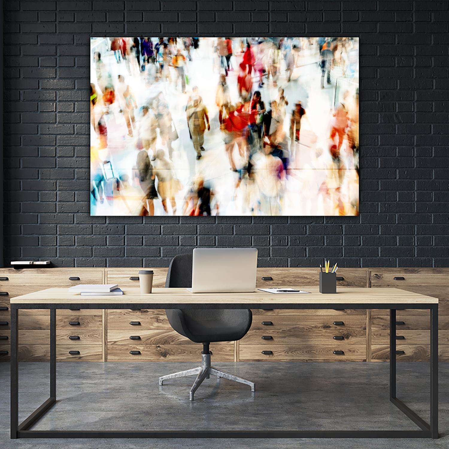 In Transit A by THE Studio on GIANT ART - red everyday life