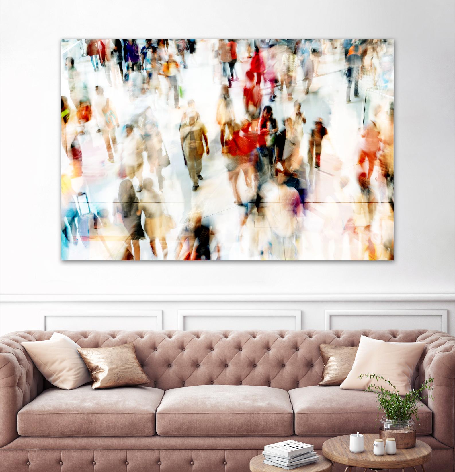 In Transit A by THE Studio on GIANT ART - red everyday life