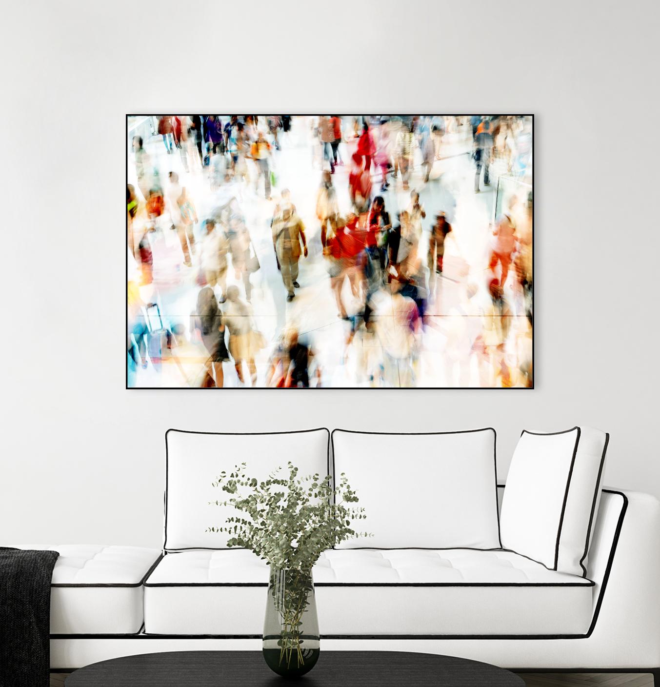 In Transit A by THE Studio on GIANT ART - red everyday life