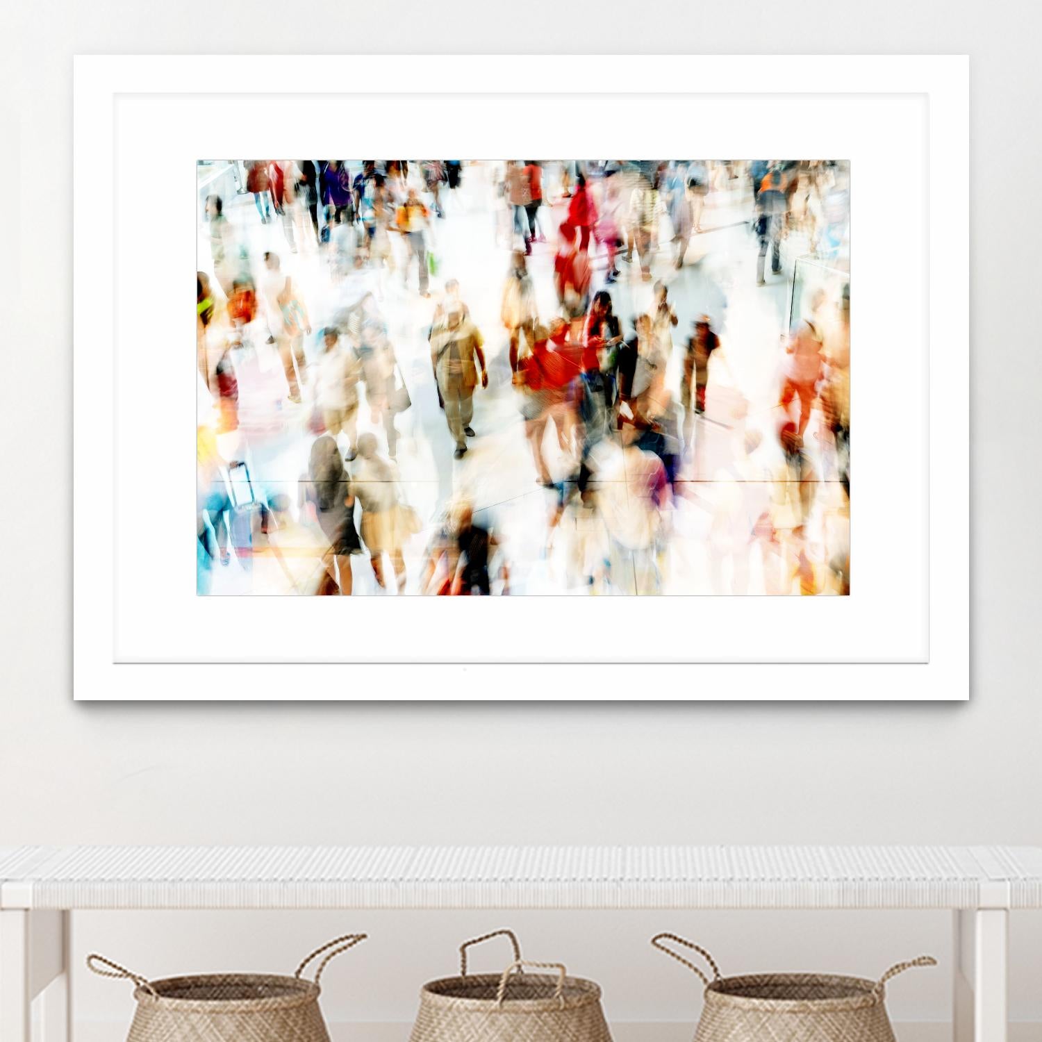 In Transit A by THE Studio on GIANT ART - red everyday life