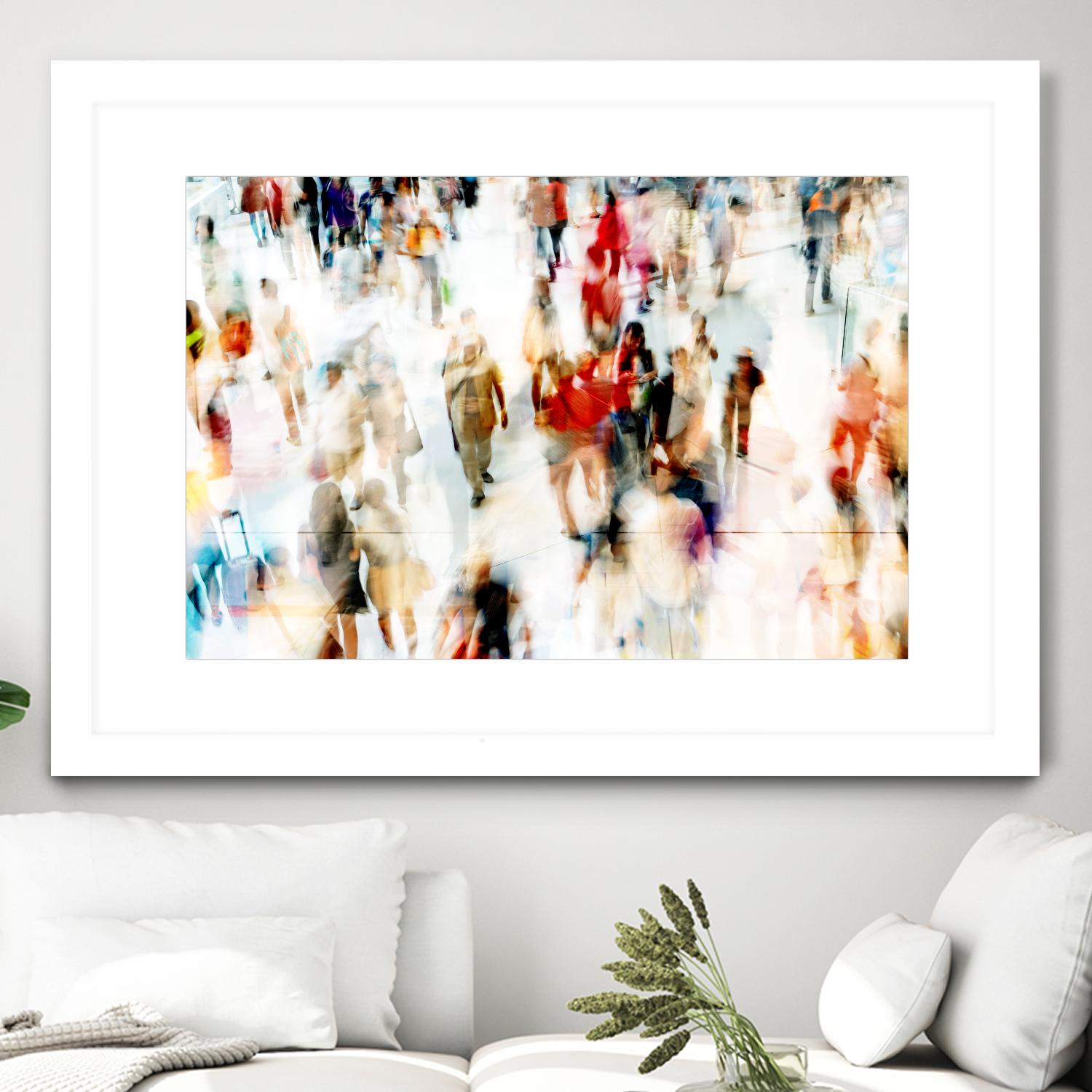 In Transit A by THE Studio on GIANT ART - red everyday life