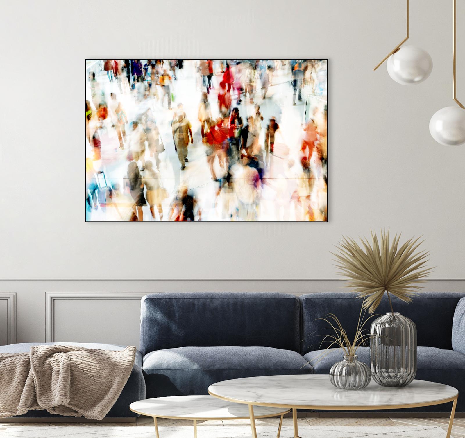 In Transit A by THE Studio on GIANT ART - red everyday life