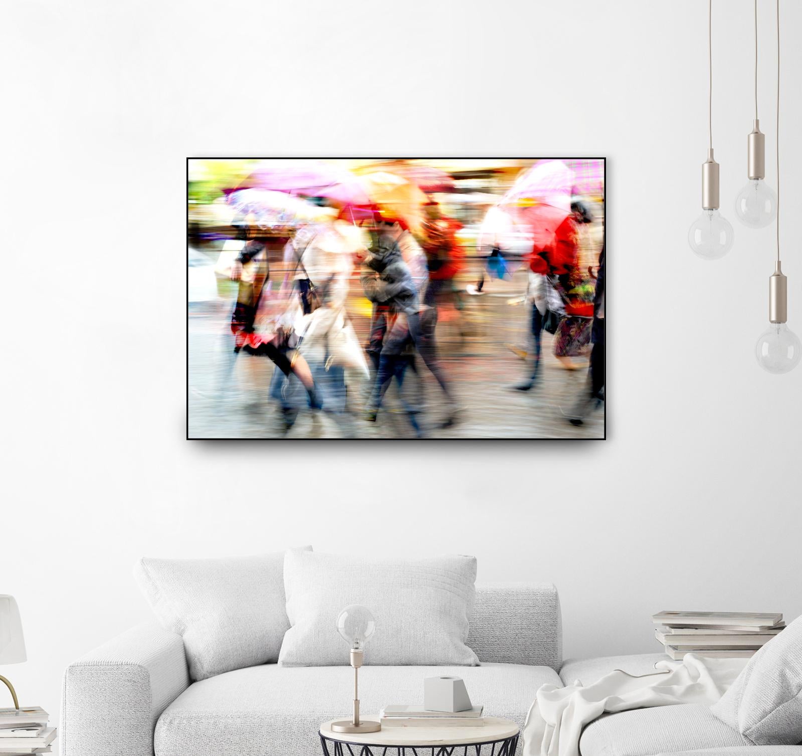 Rainy Days C by THE Studio on GIANT ART - red everyday life