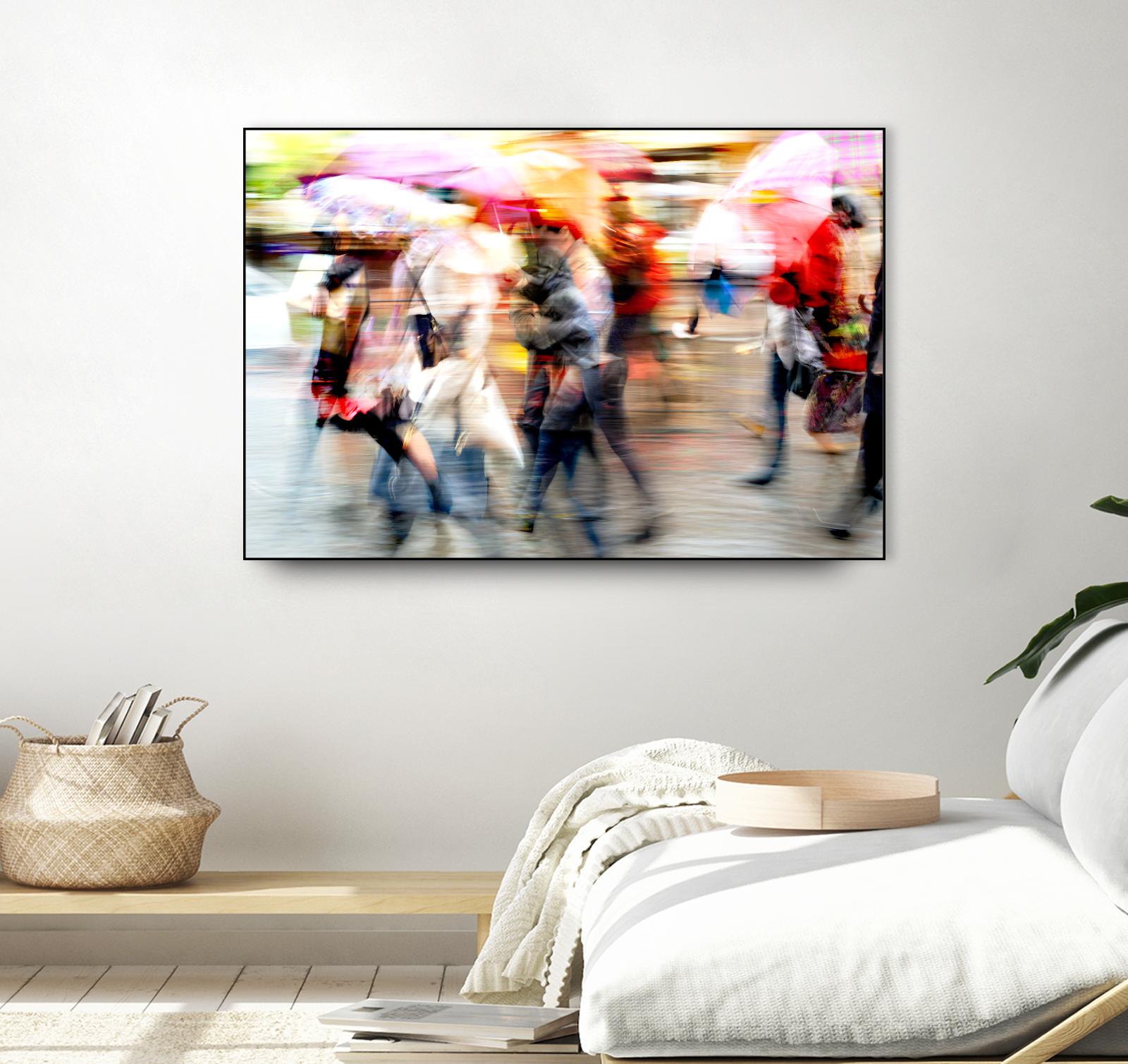 Rainy Days C by THE Studio on GIANT ART - red everyday life