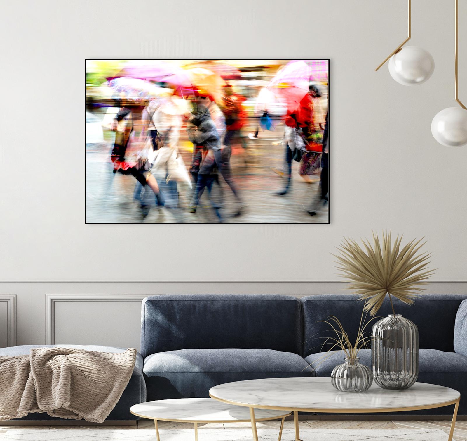 Rainy Days C by THE Studio on GIANT ART - red everyday life