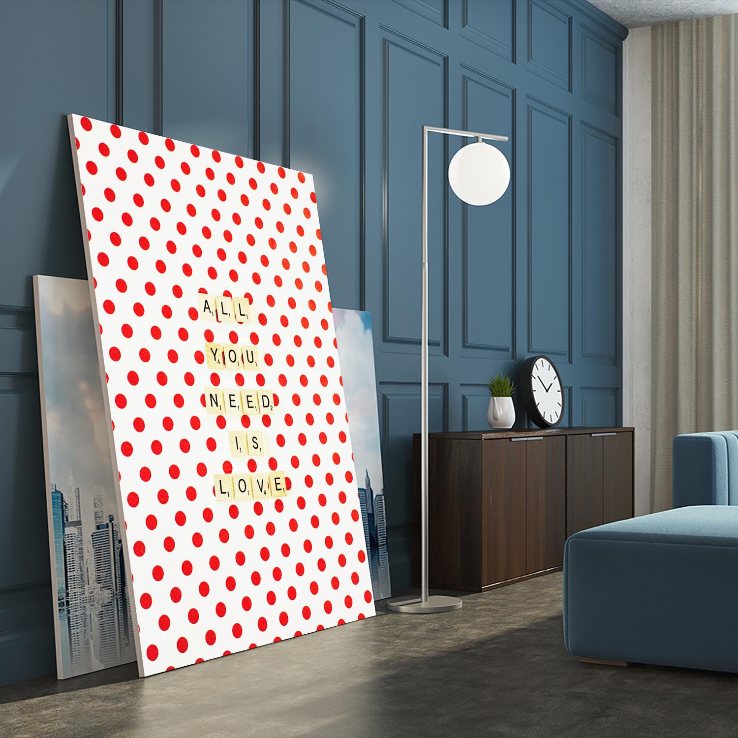 All you Need is Love by Libertad Leal on GIANT ART - white contemporary