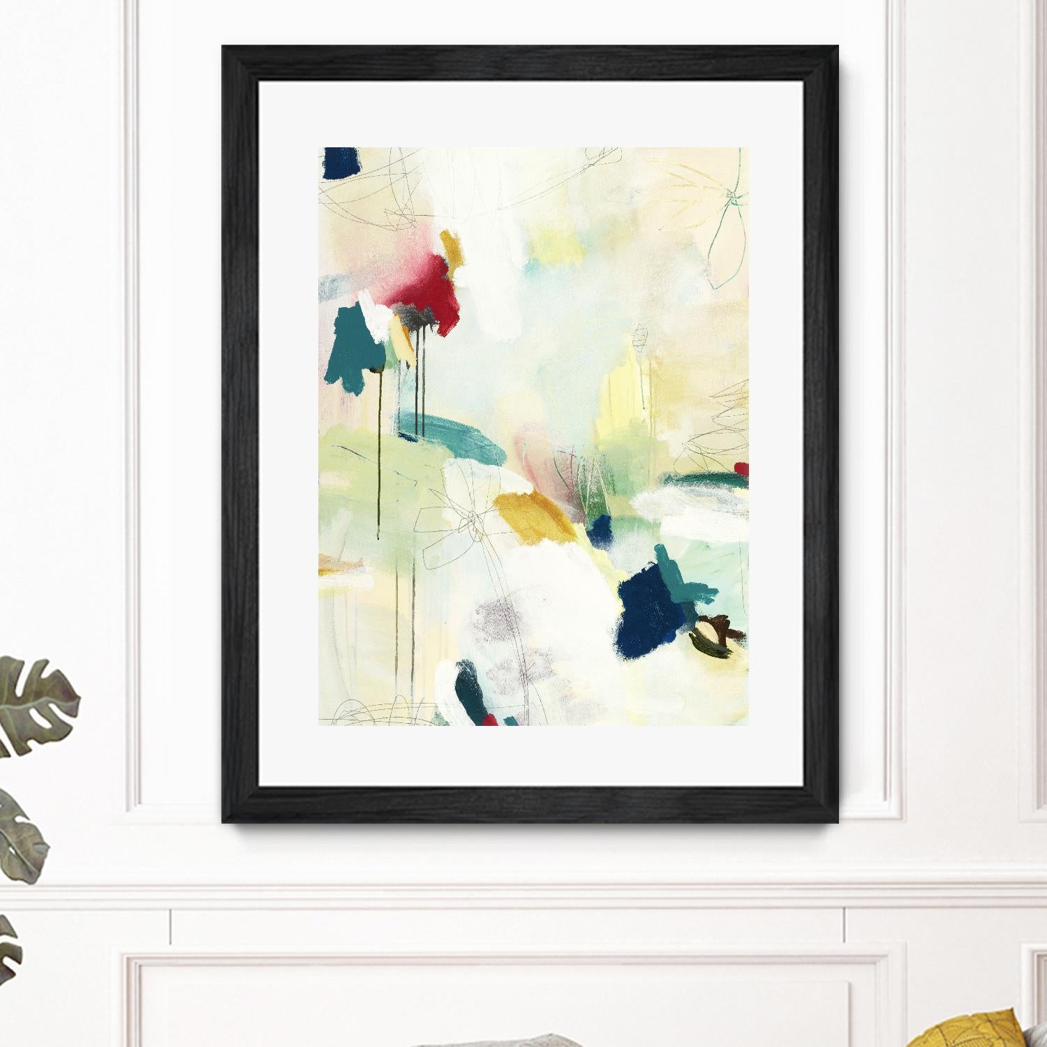 Medley 2 by Kyle Goderwis on GIANT ART - blue abstract