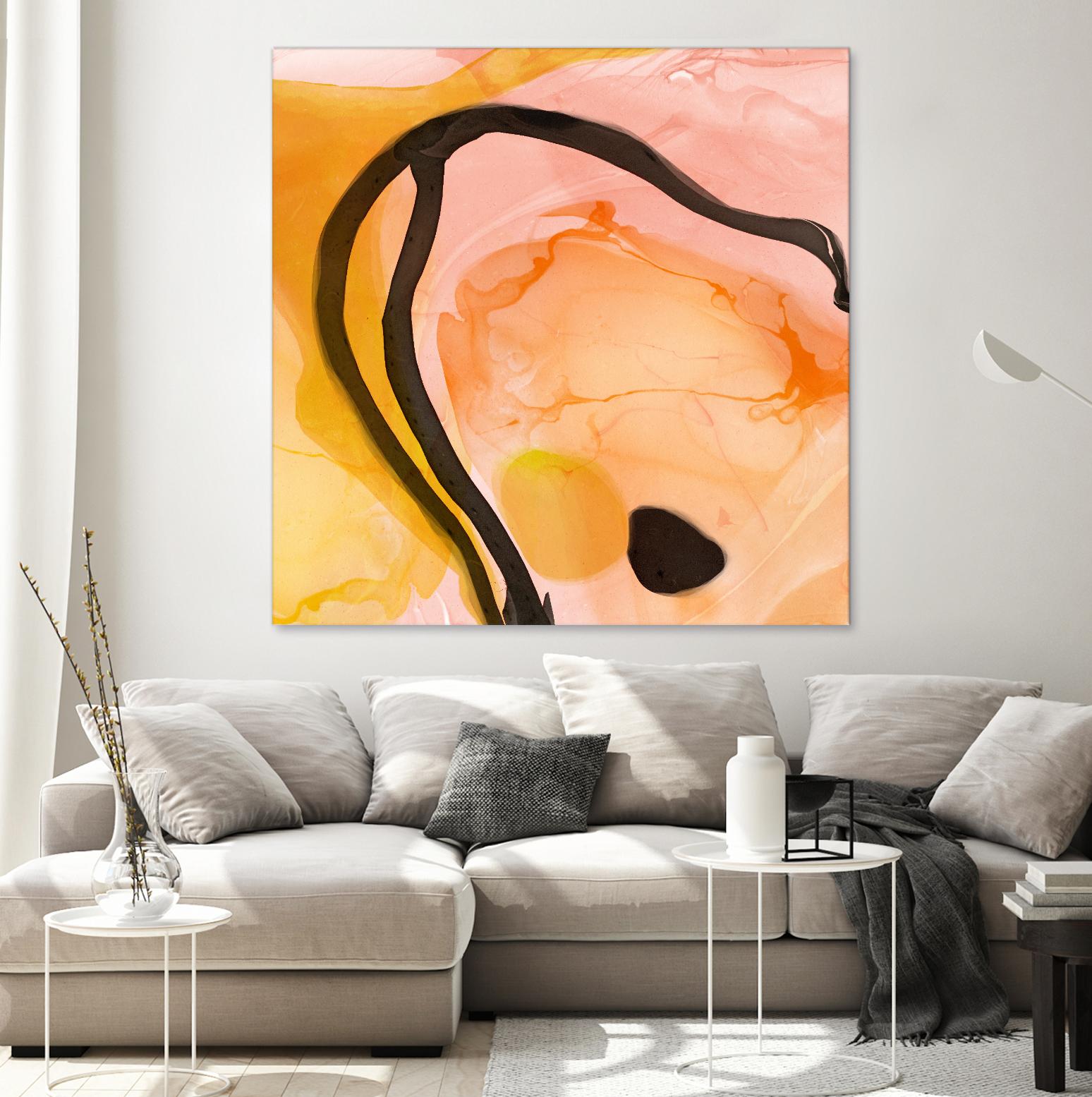 Sea Life in Pen 6 by Millie Brooks on GIANT ART - blue sea scene