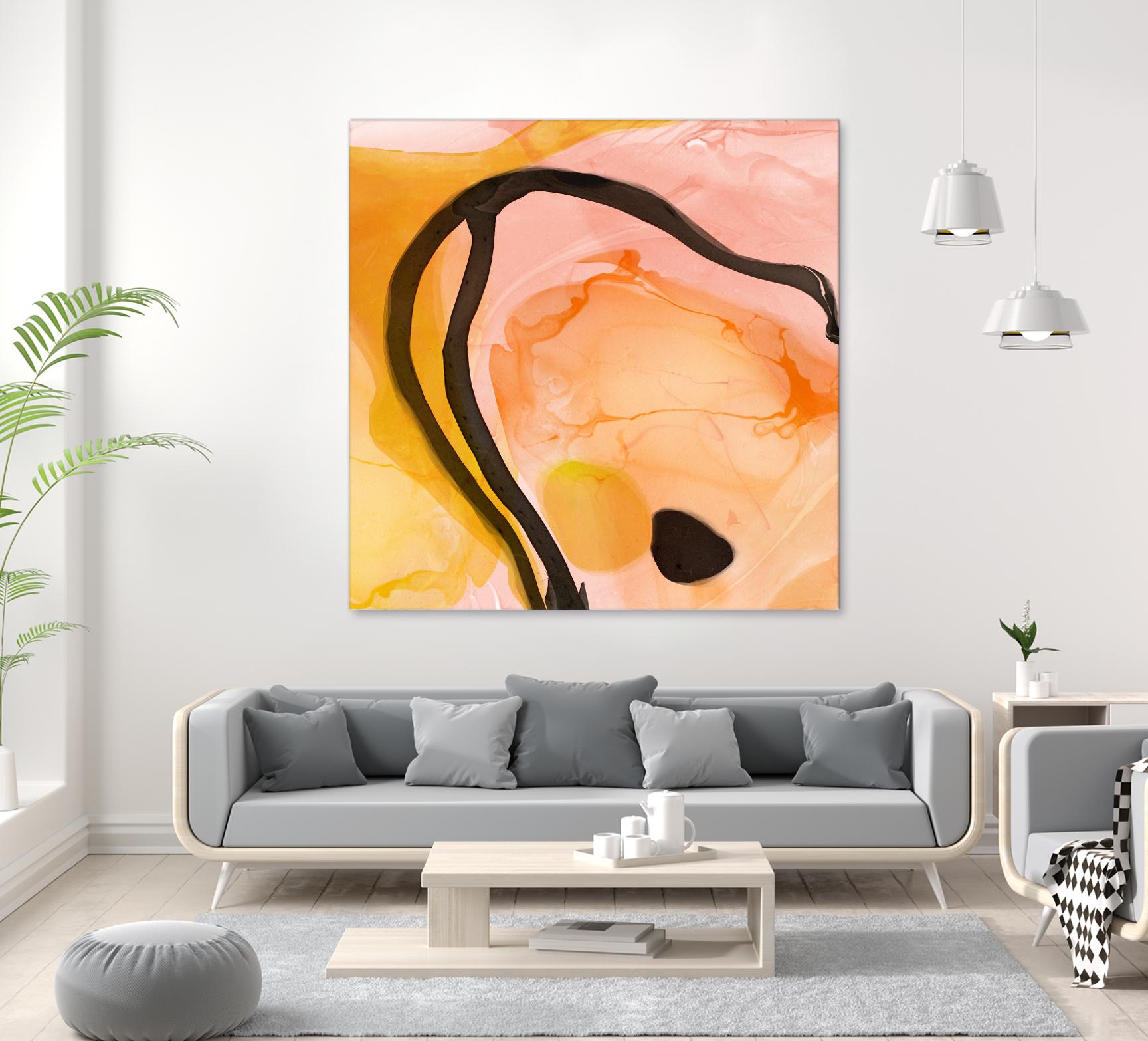 Sea Life in Pen 6 by Millie Brooks on GIANT ART - blue sea scene