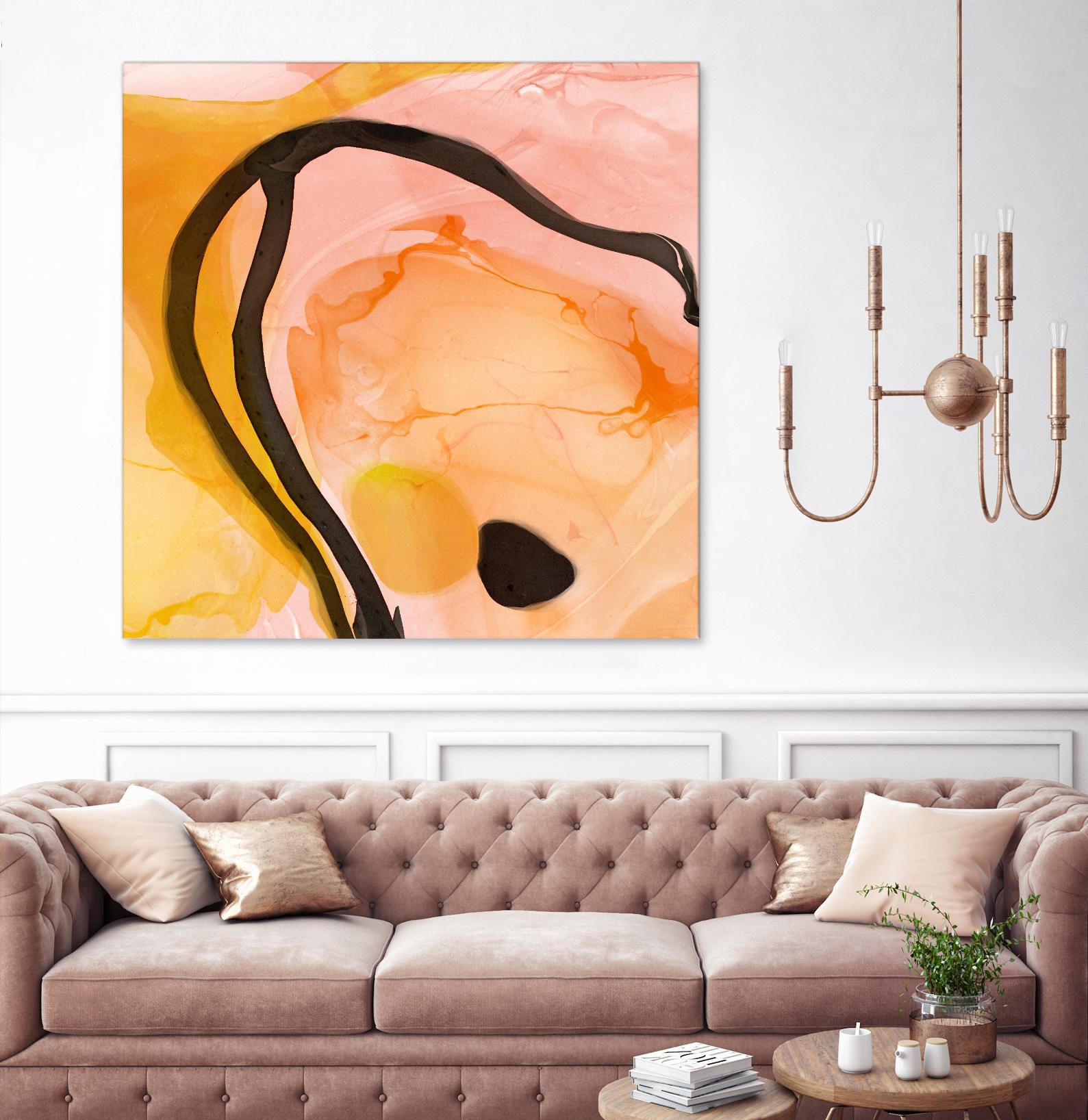 Sea Life in Pen 6 by Millie Brooks on GIANT ART - blue sea scene