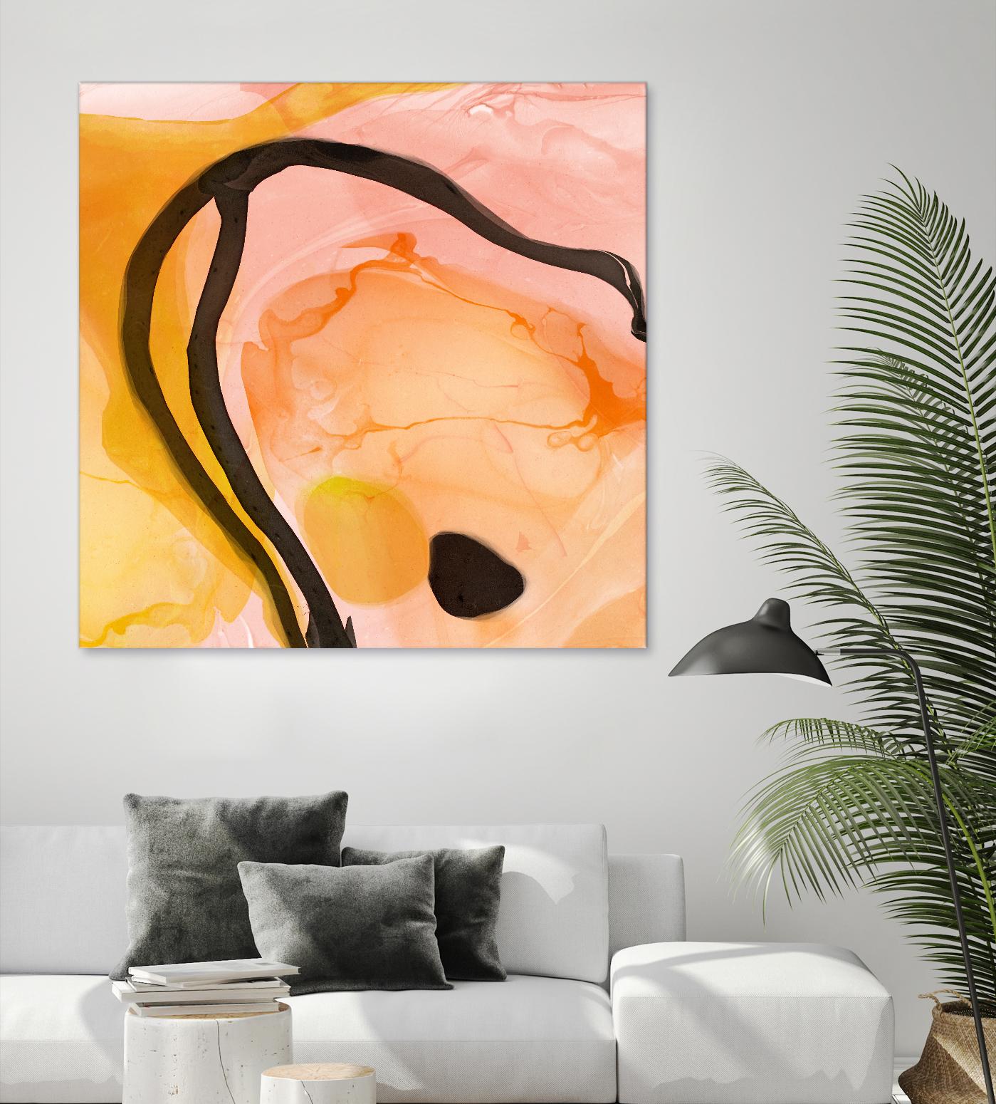 Sea Life in Pen 6 by Millie Brooks on GIANT ART - blue sea scene