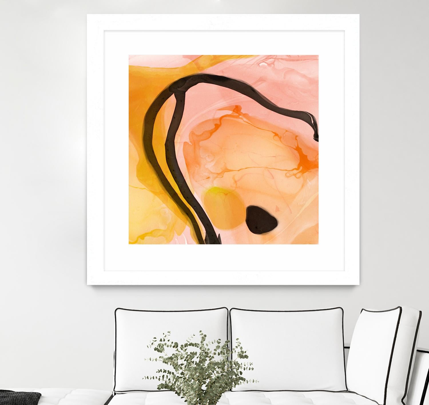 Sea Life in Pen 6 by Millie Brooks on GIANT ART - blue sea scene