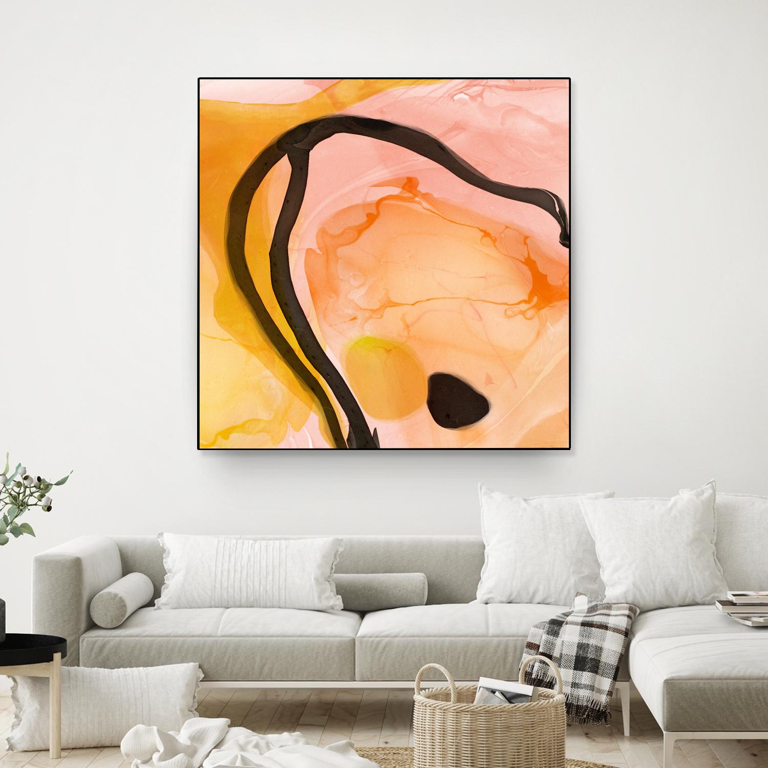 Sea Life in Pen 6 by Millie Brooks on GIANT ART - blue sea scene