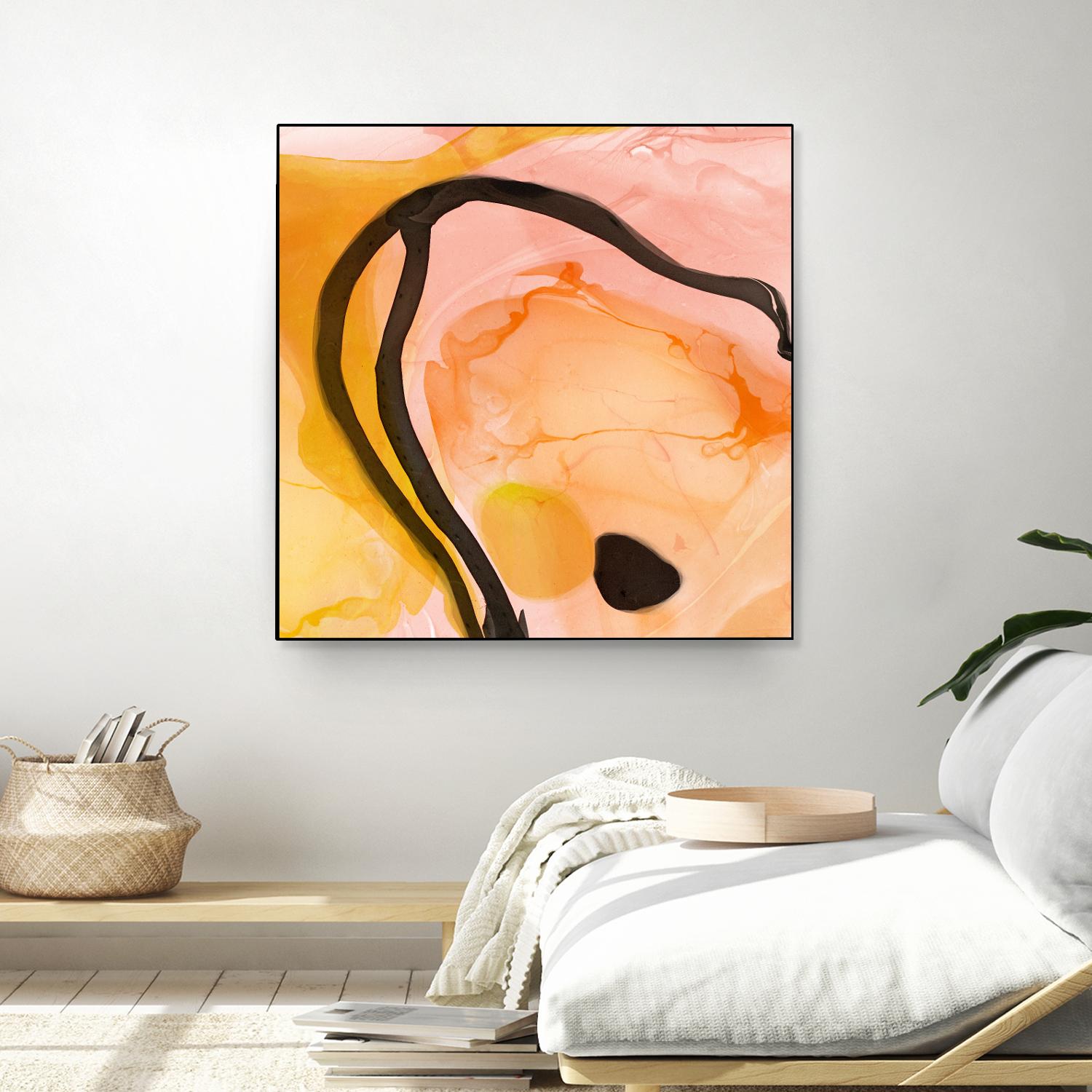 Sea Life in Pen 6 by Millie Brooks on GIANT ART - blue sea scene