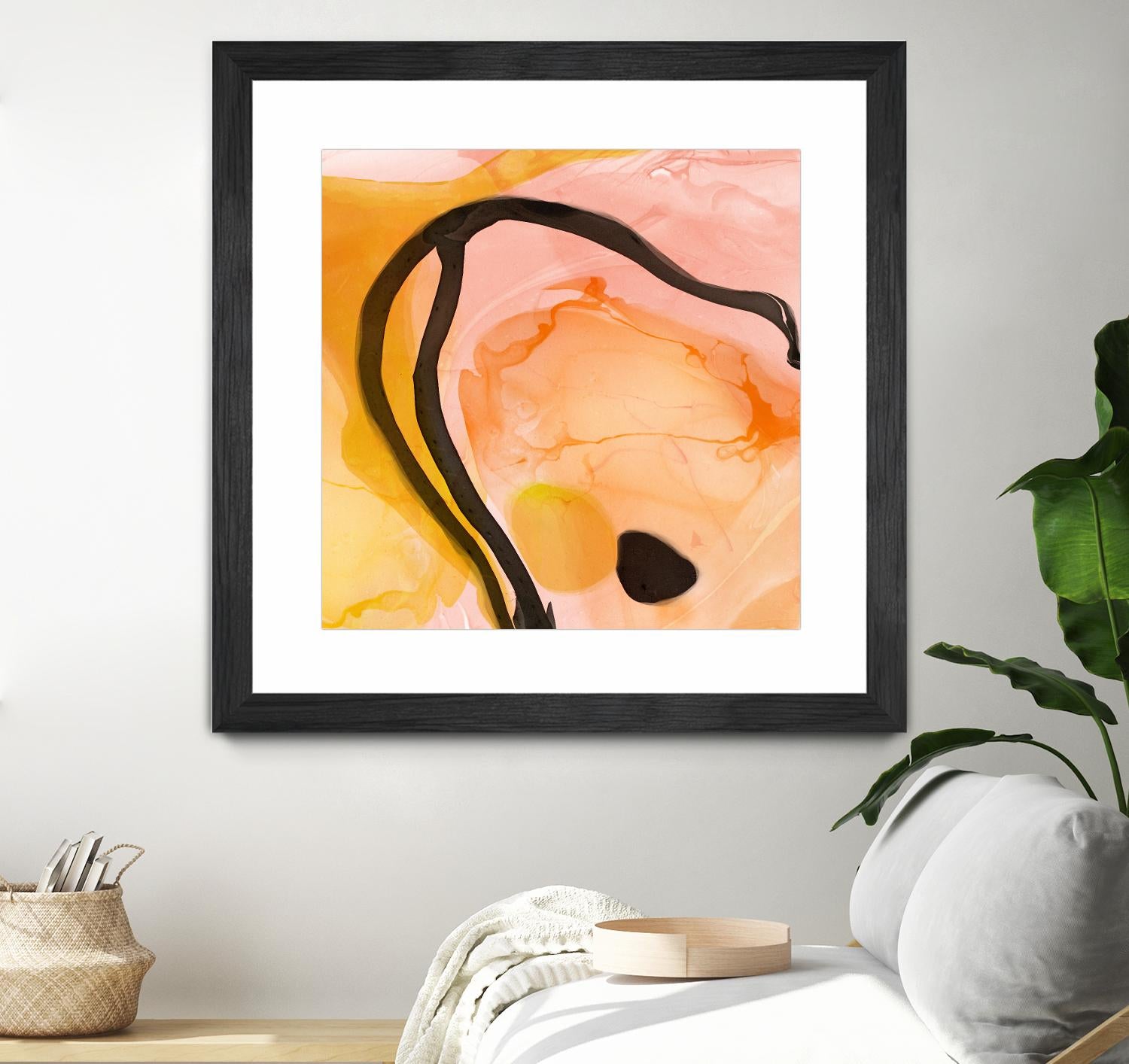 Sea Life in Pen 6 by Millie Brooks on GIANT ART - blue sea scene