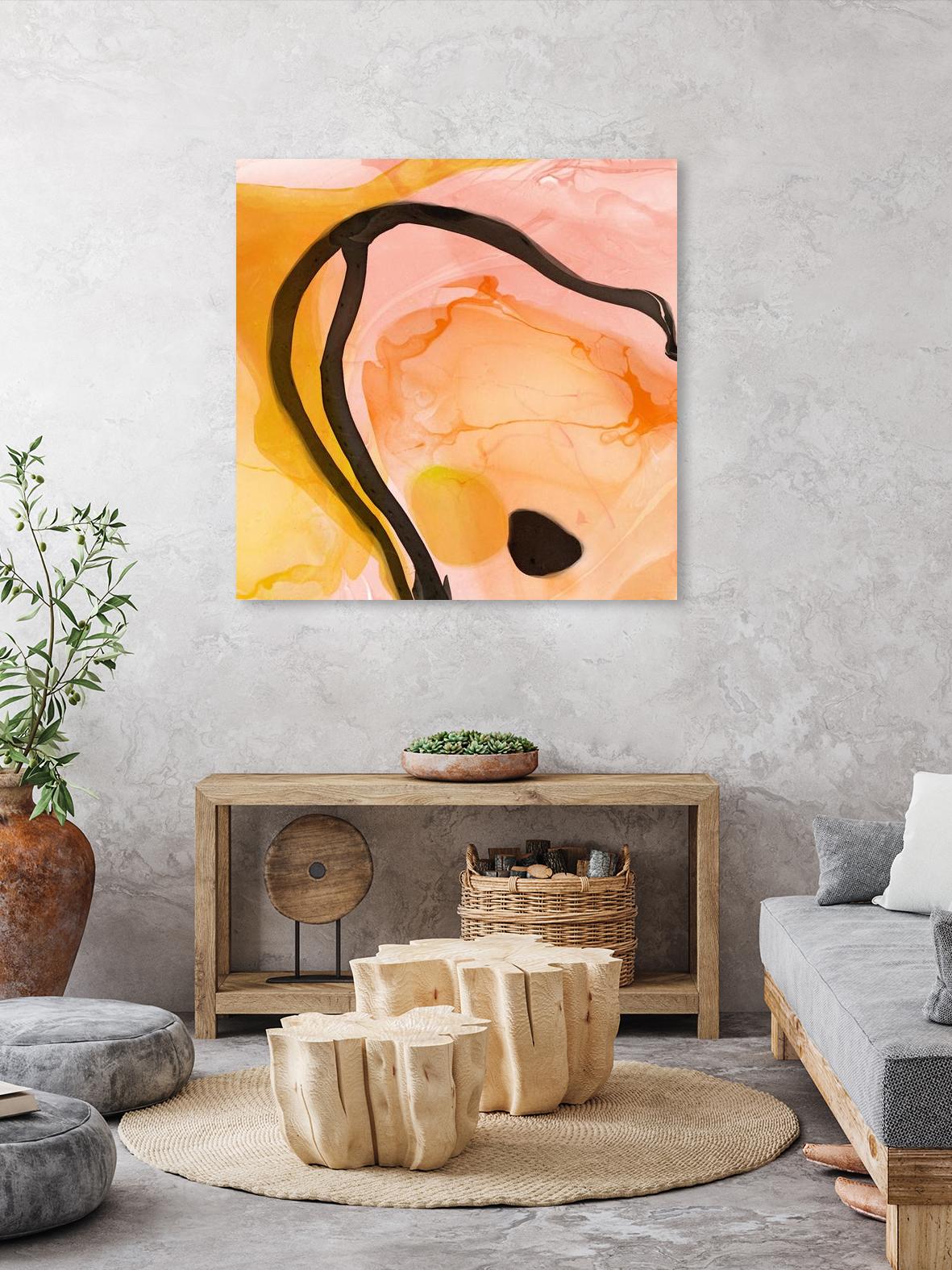 Sea Life in Pen 6 by Millie Brooks on GIANT ART - blue sea scene