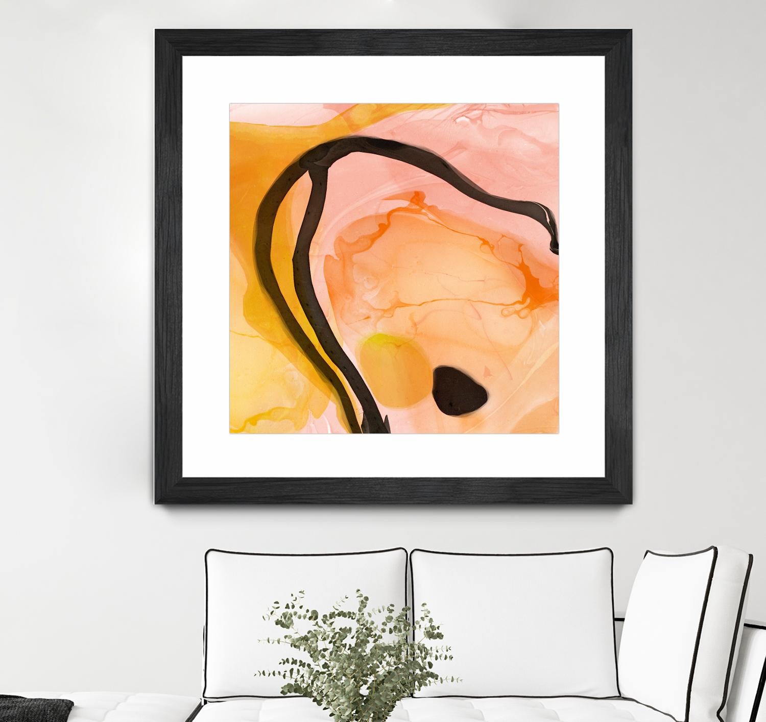 Sea Life in Pen 6 by Millie Brooks on GIANT ART - blue sea scene