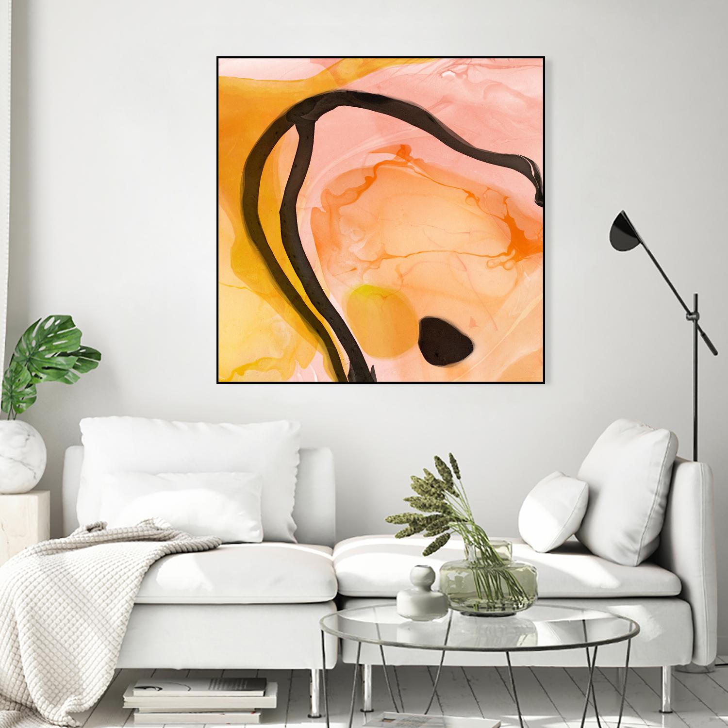 Sea Life in Pen 6 by Millie Brooks on GIANT ART - blue sea scene