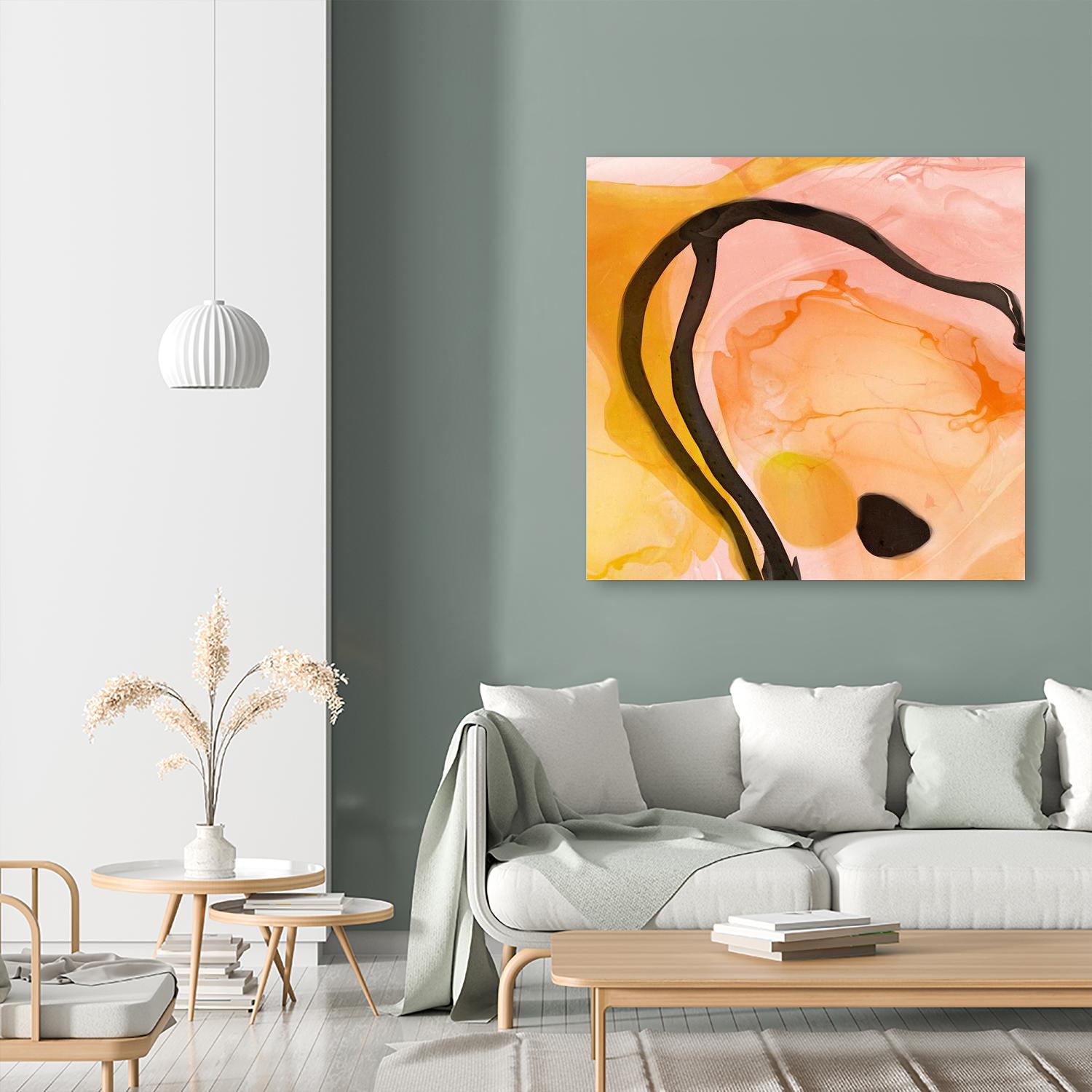 Sea Life in Pen 6 by Millie Brooks on GIANT ART - blue sea scene