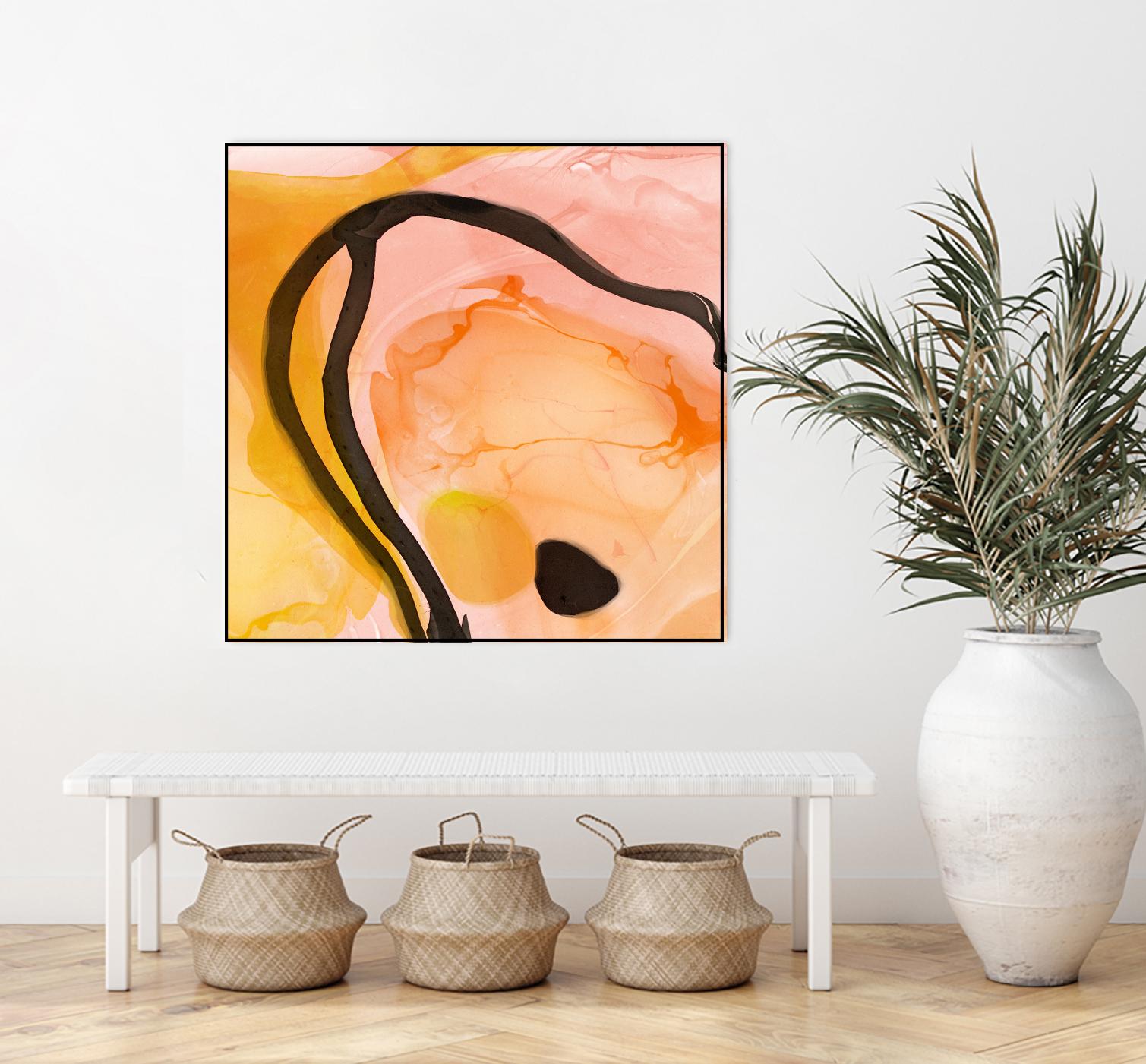 Sea Life in Pen 6 by Millie Brooks on GIANT ART - blue sea scene