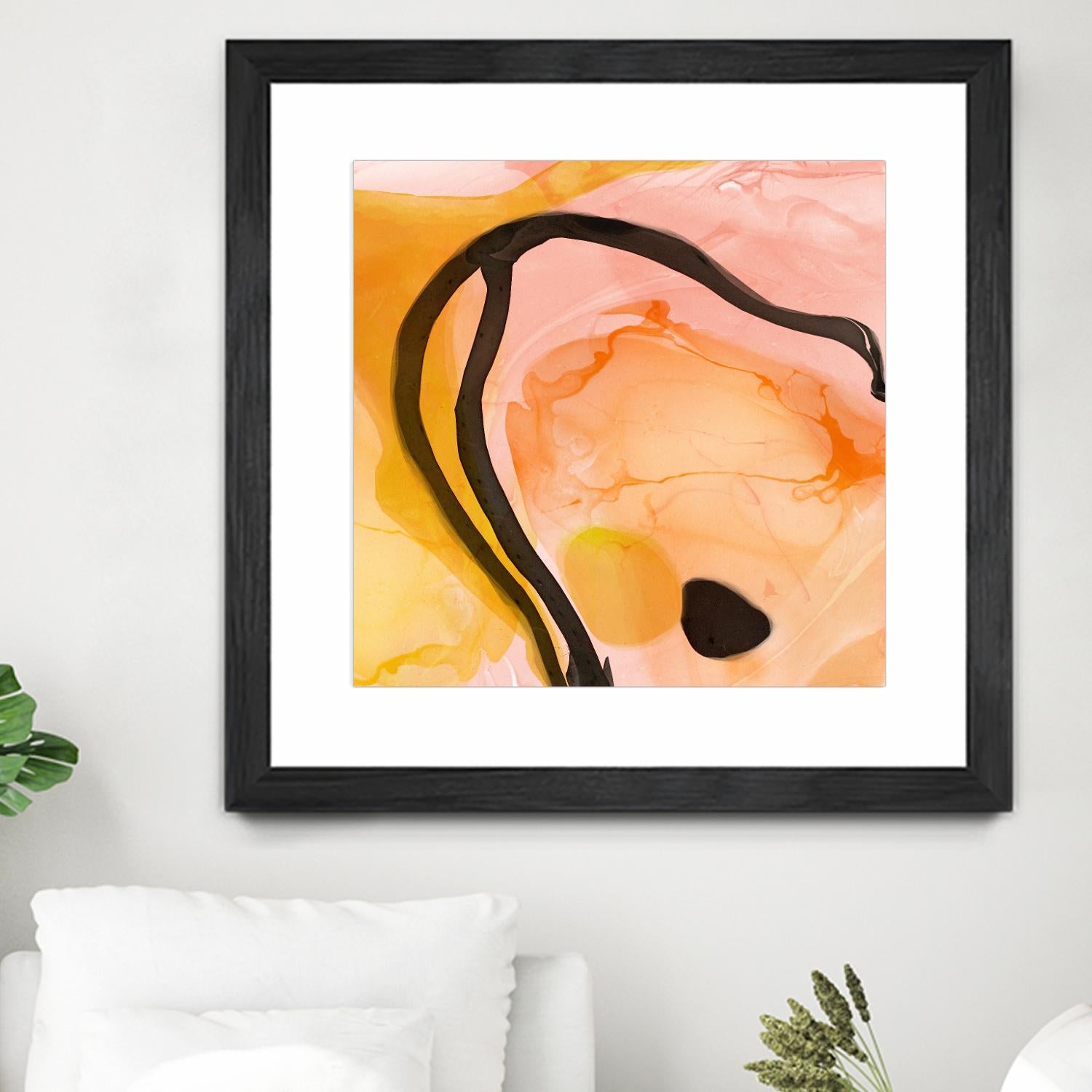 Sea Life in Pen 6 by Millie Brooks on GIANT ART - blue sea scene