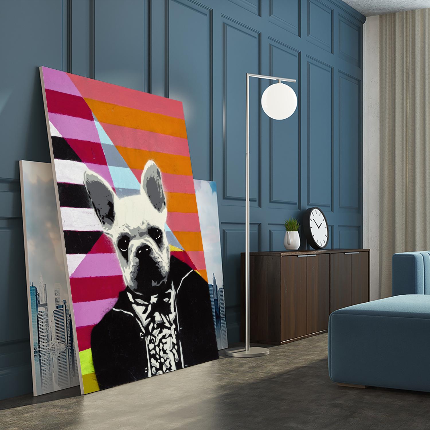 Mr. French by Urban Soule on GIANT ART - orange animals