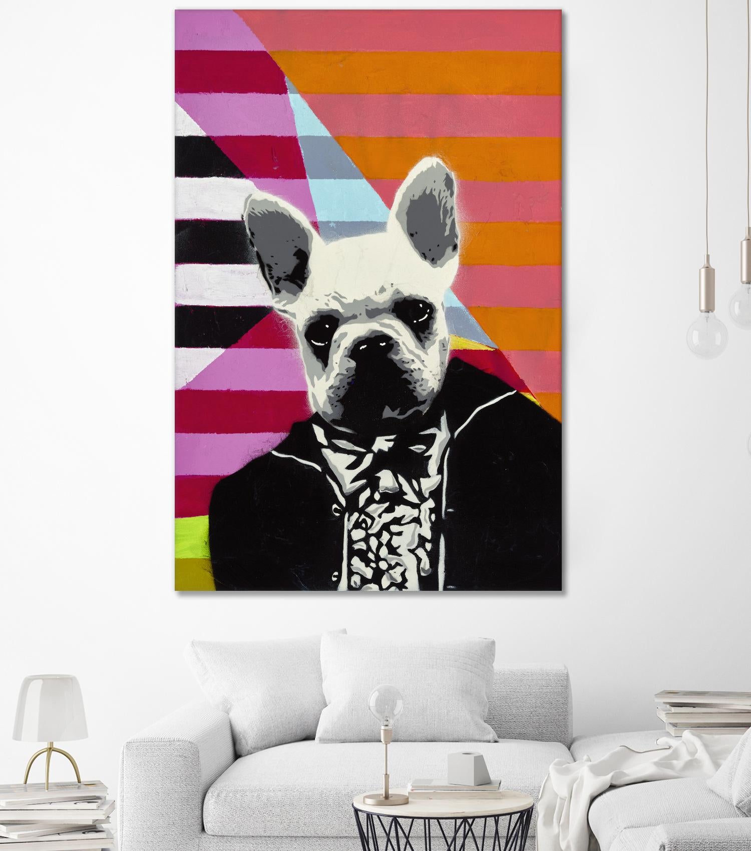 Mr. French by Urban Soule on GIANT ART - orange animals