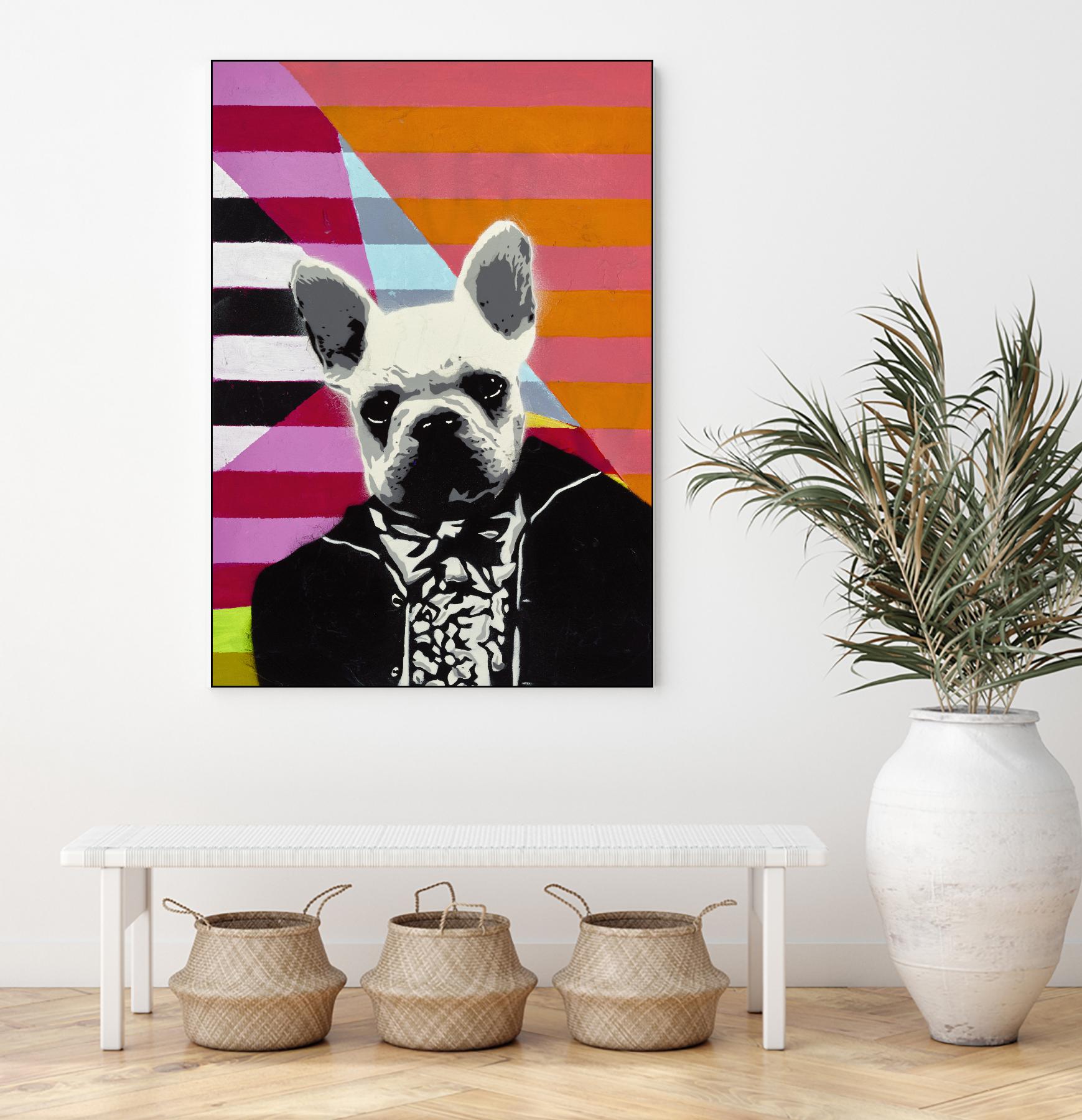 Mr. French by Urban Soule on GIANT ART - orange animals