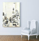 Birdcages 2 by NM Studio on GIANT ART - beige vintage bird