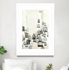 Birdcages 2 by NM Studio on GIANT ART - beige vintage bird