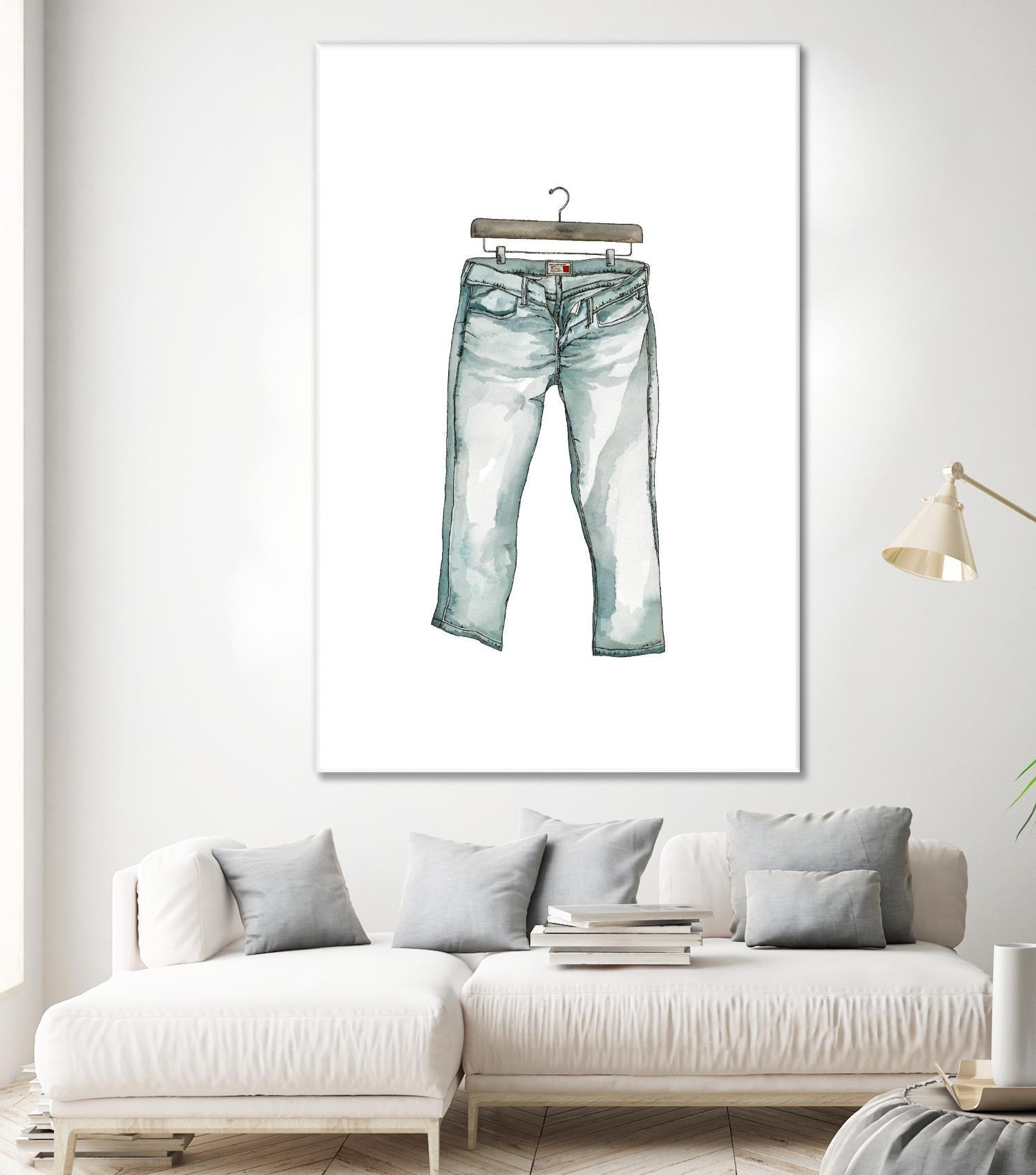 Wearables 2 by NM Studio on GIANT ART - blue figurative fashion