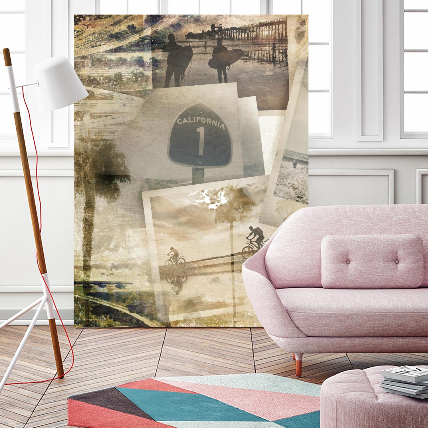 Los Angeles Polaroid C by SEA Studio on GIANT ART - beige cityscapes & streets color photography