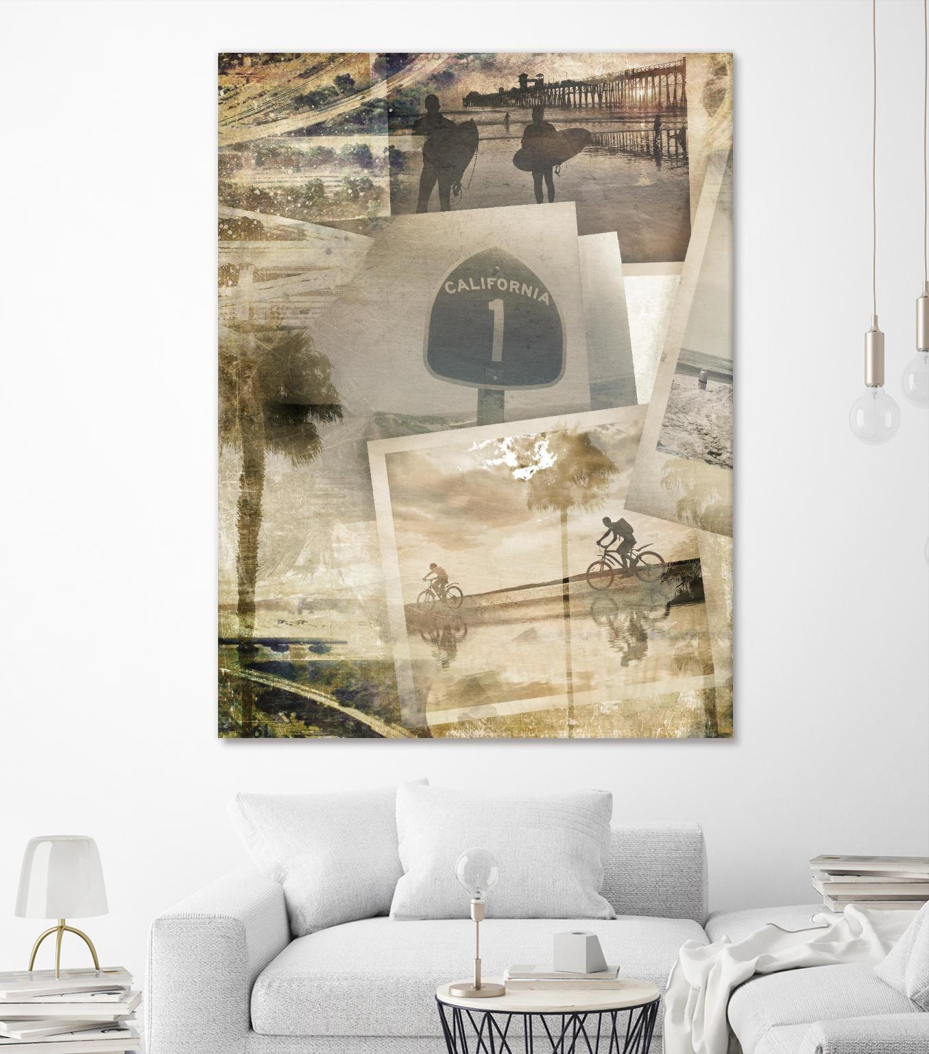 Los Angeles Polaroid C by SEA Studio on GIANT ART - beige cityscapes & streets color photography