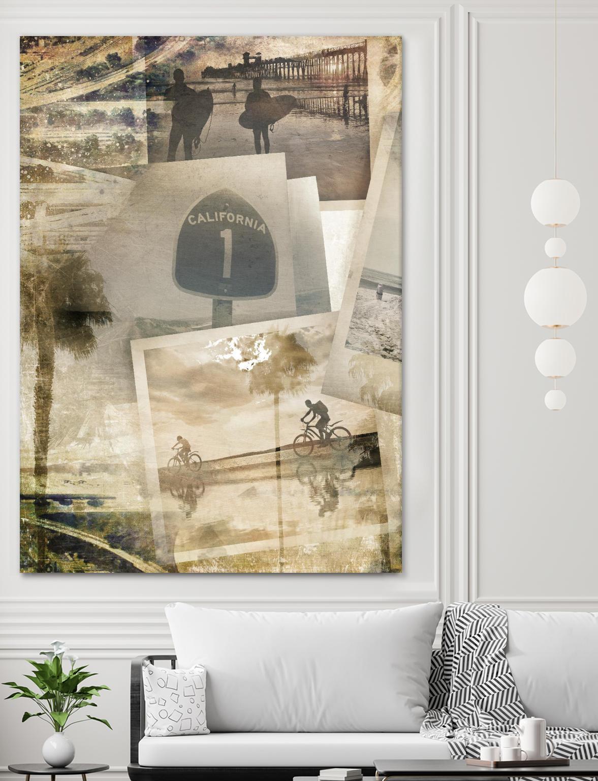 Los Angeles Polaroid C by SEA Studio on GIANT ART - beige cityscapes & streets color photography