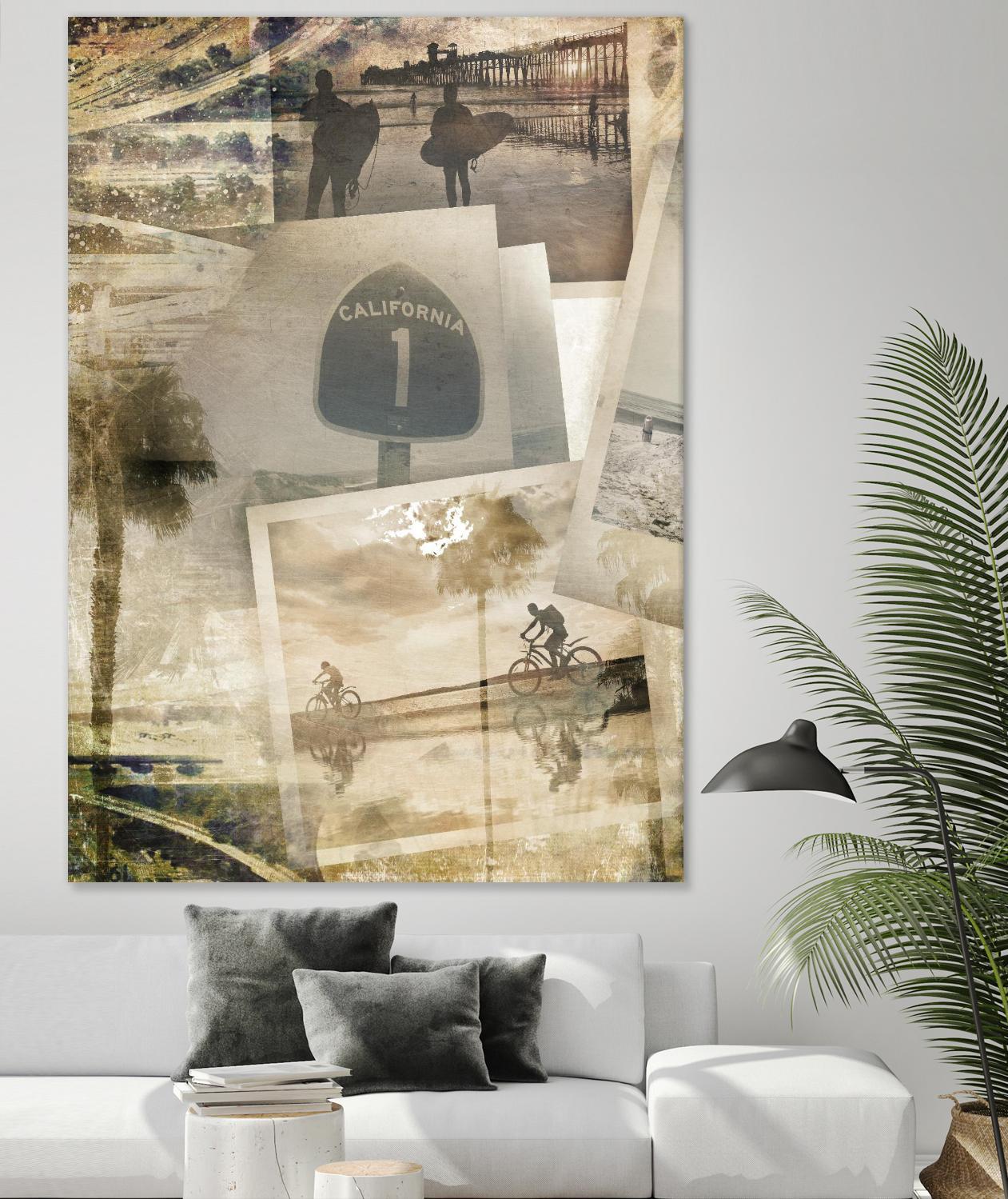 Los Angeles Polaroid C by SEA Studio on GIANT ART - beige cityscapes & streets color photography