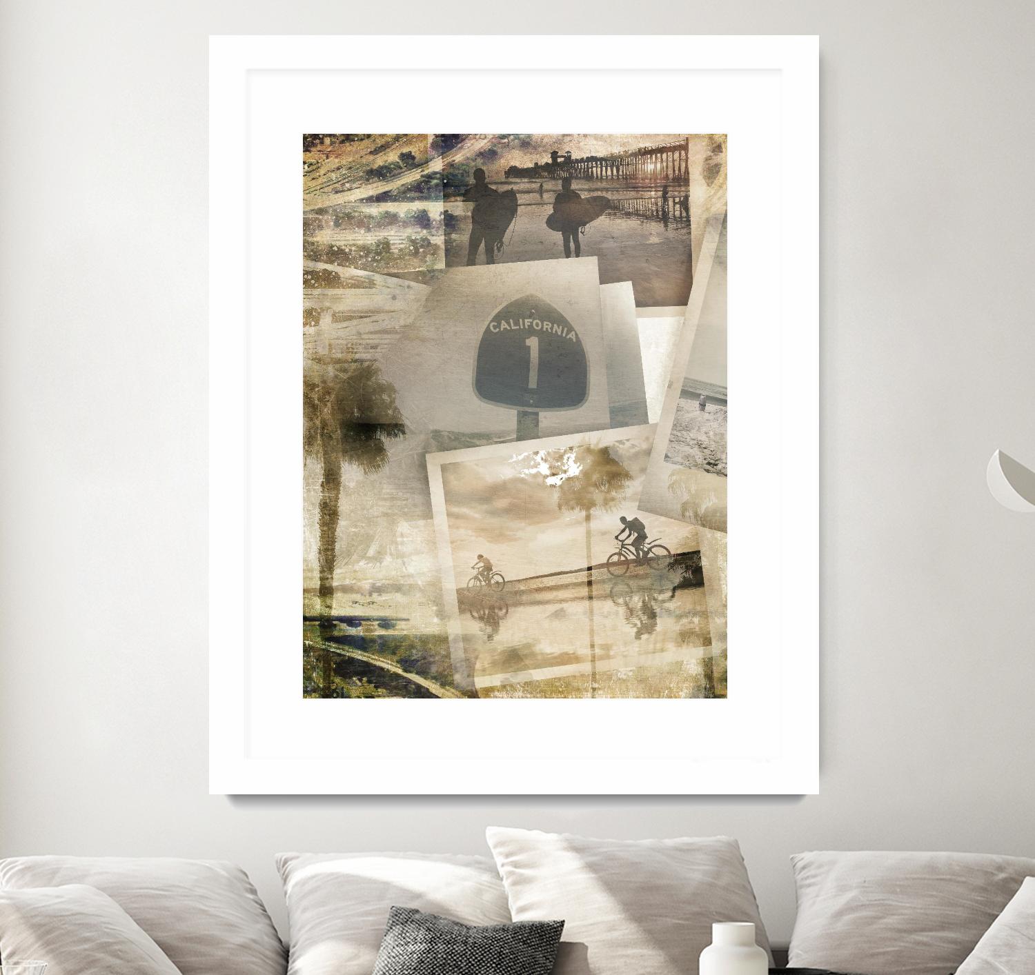 Los Angeles Polaroid C by SEA Studio on GIANT ART - beige cityscapes & streets color photography