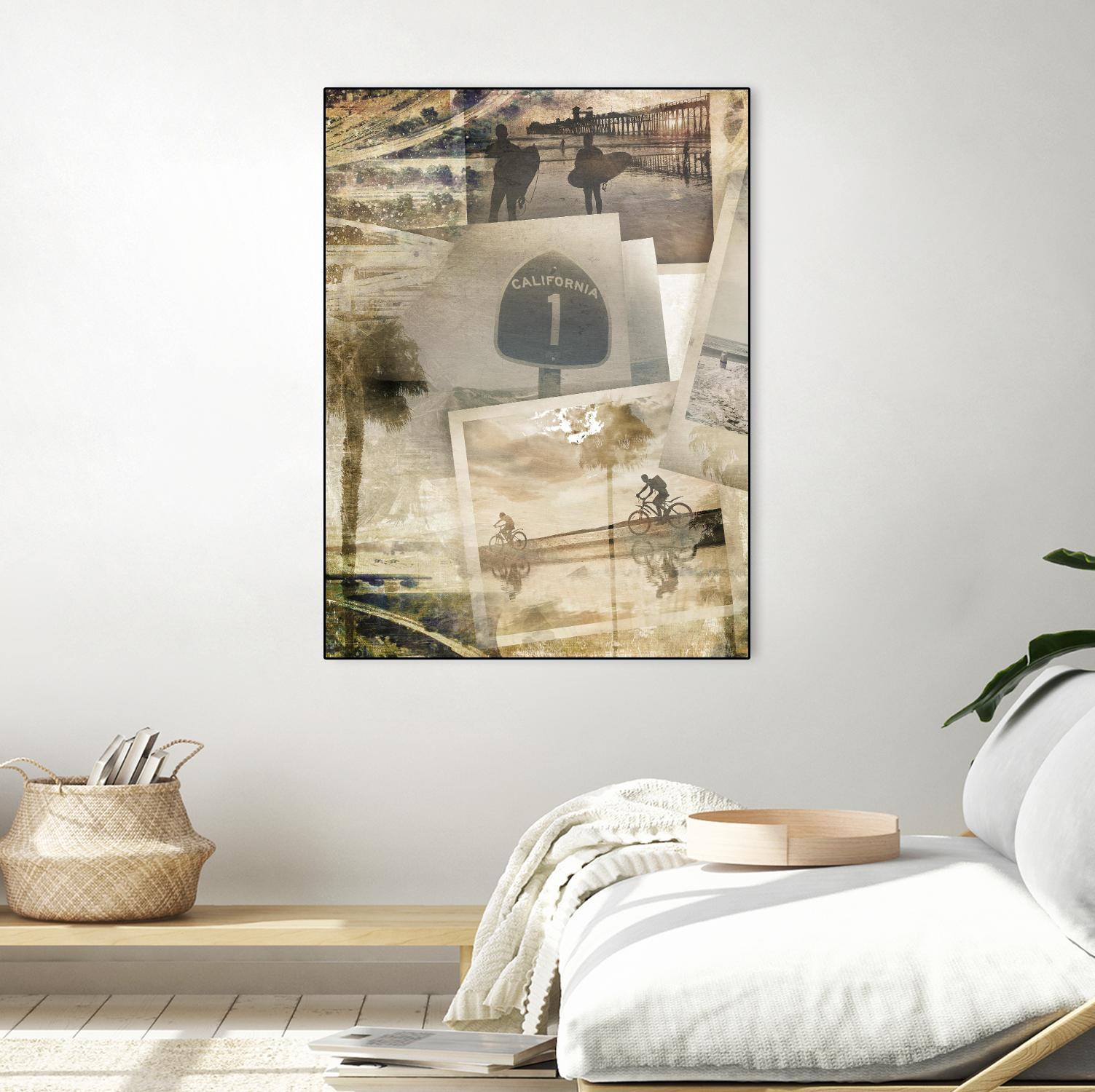 Los Angeles Polaroid C by SEA Studio on GIANT ART - beige cityscapes & streets color photography